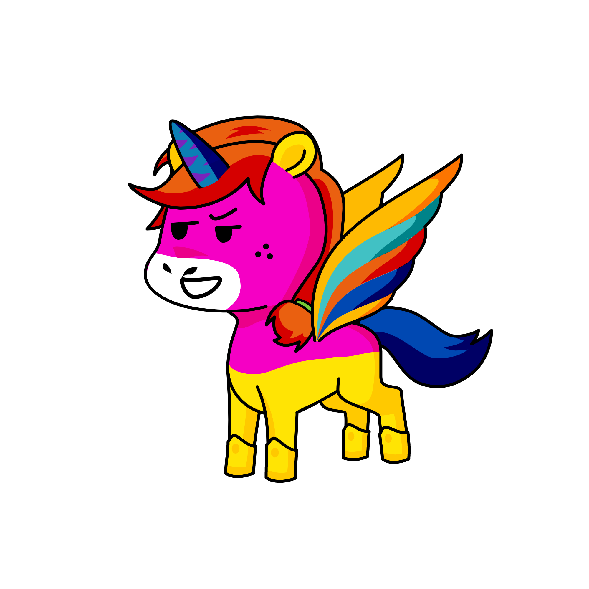 SKYER RANDOM, the unicorn