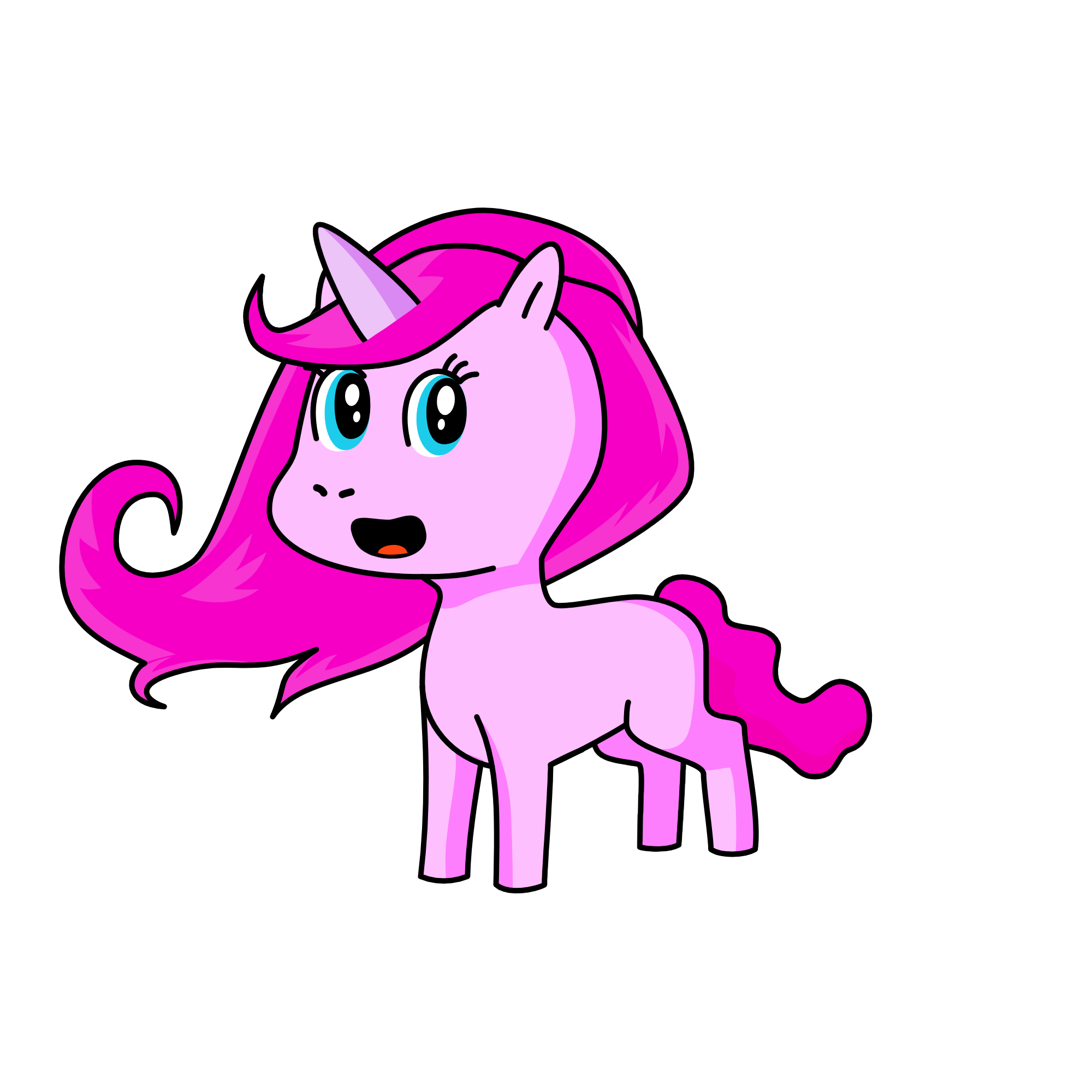 Pinkie Pie, the unicorn