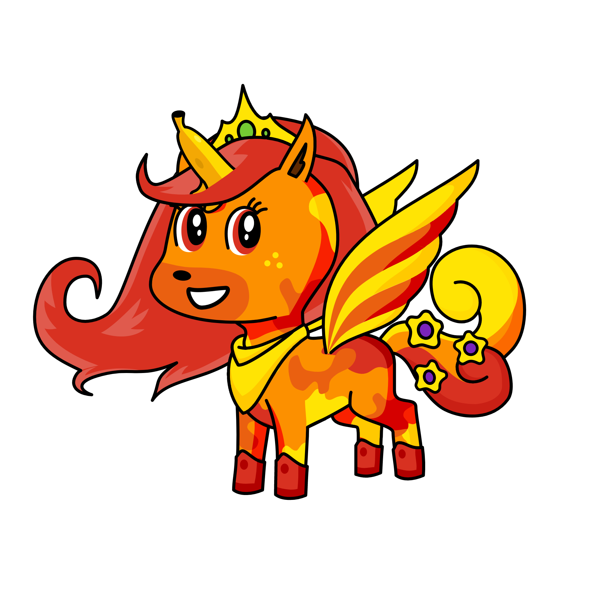 Princess Arnanna, the unicorn