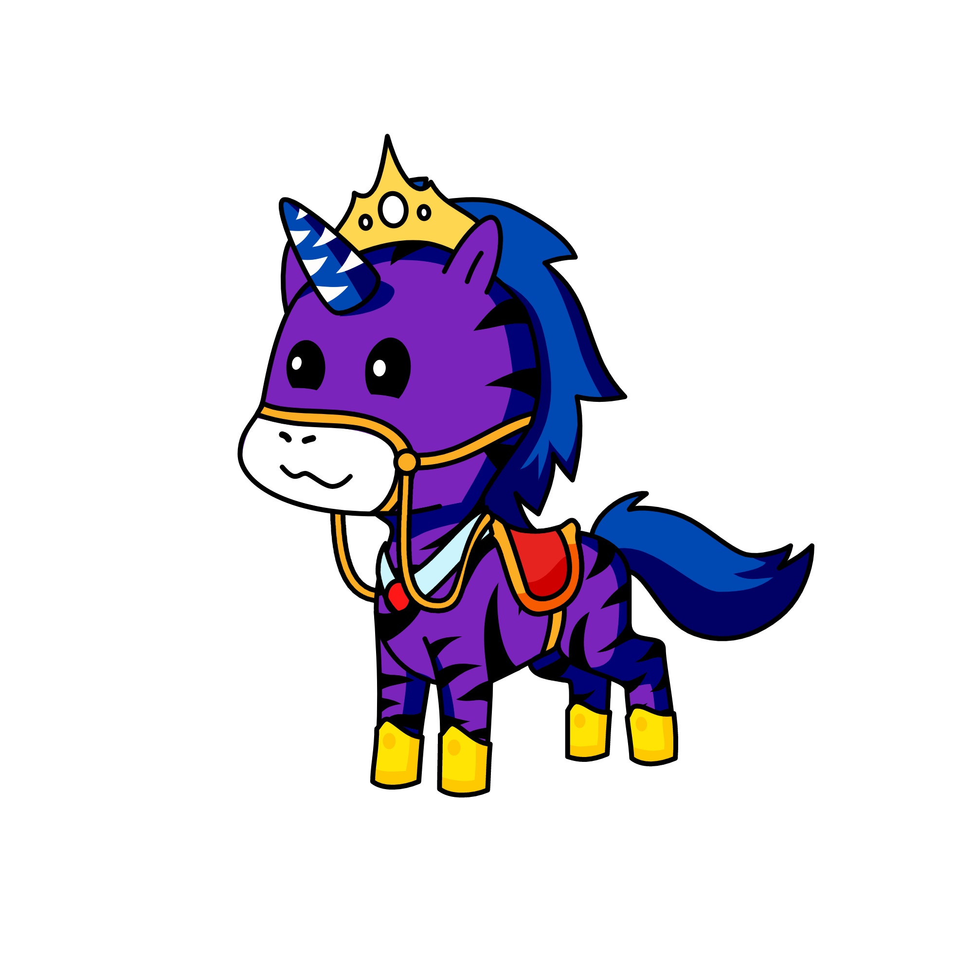 SnowFire, the unicorn