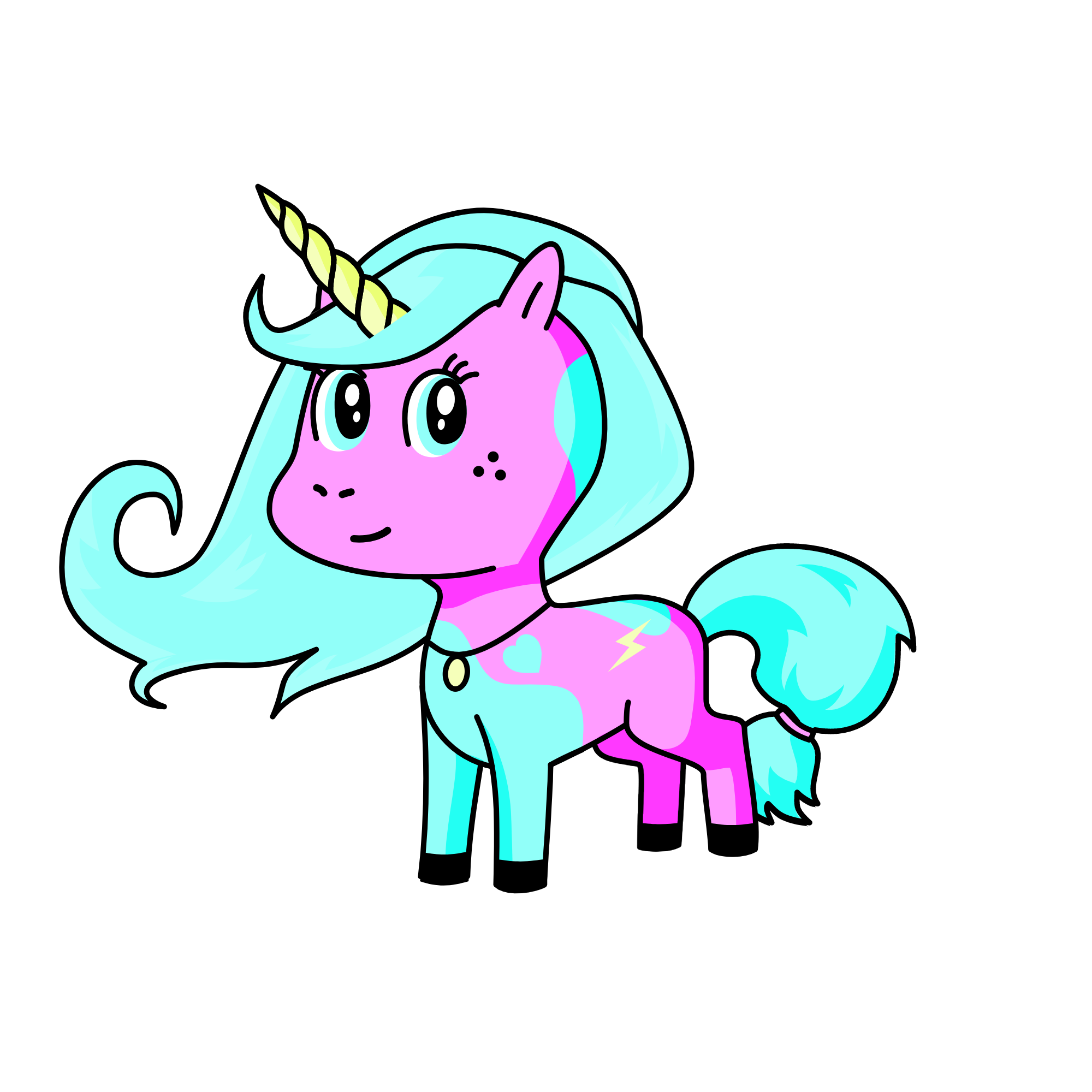 Candycorn, the unicorn