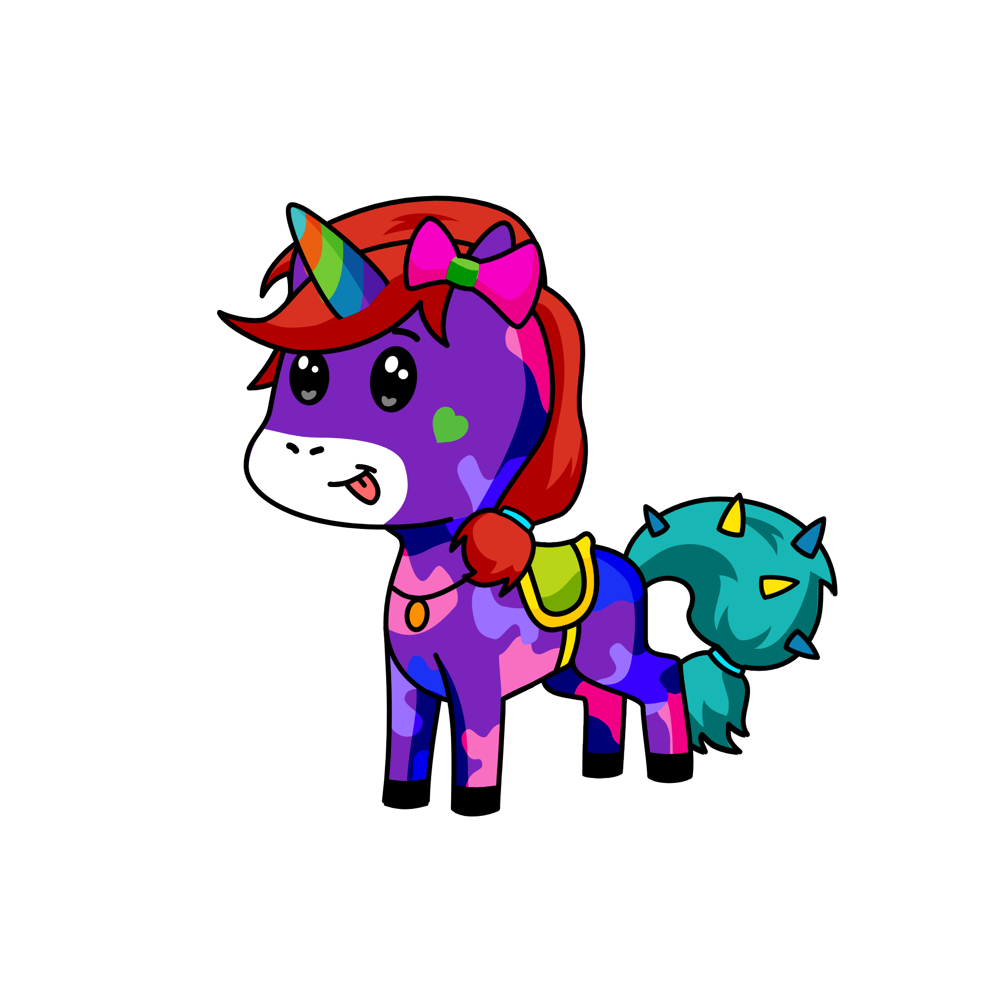 random, the unicorn
