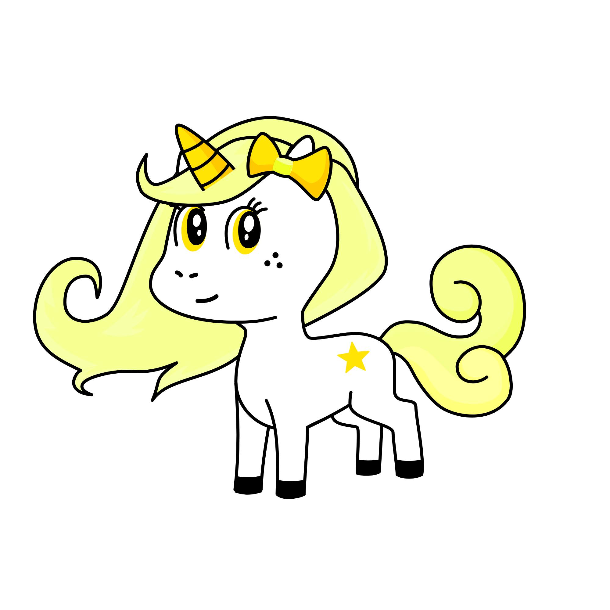 Sunny, the unicorn