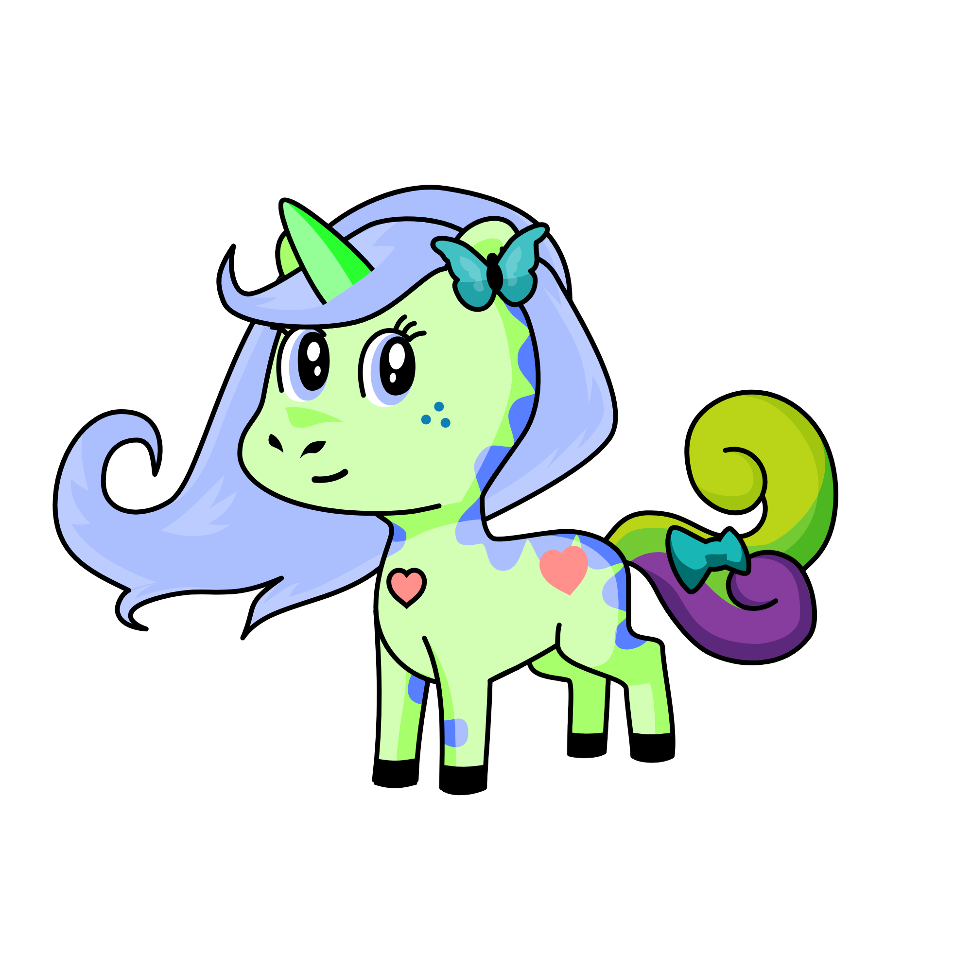 winter bby, the unicorn