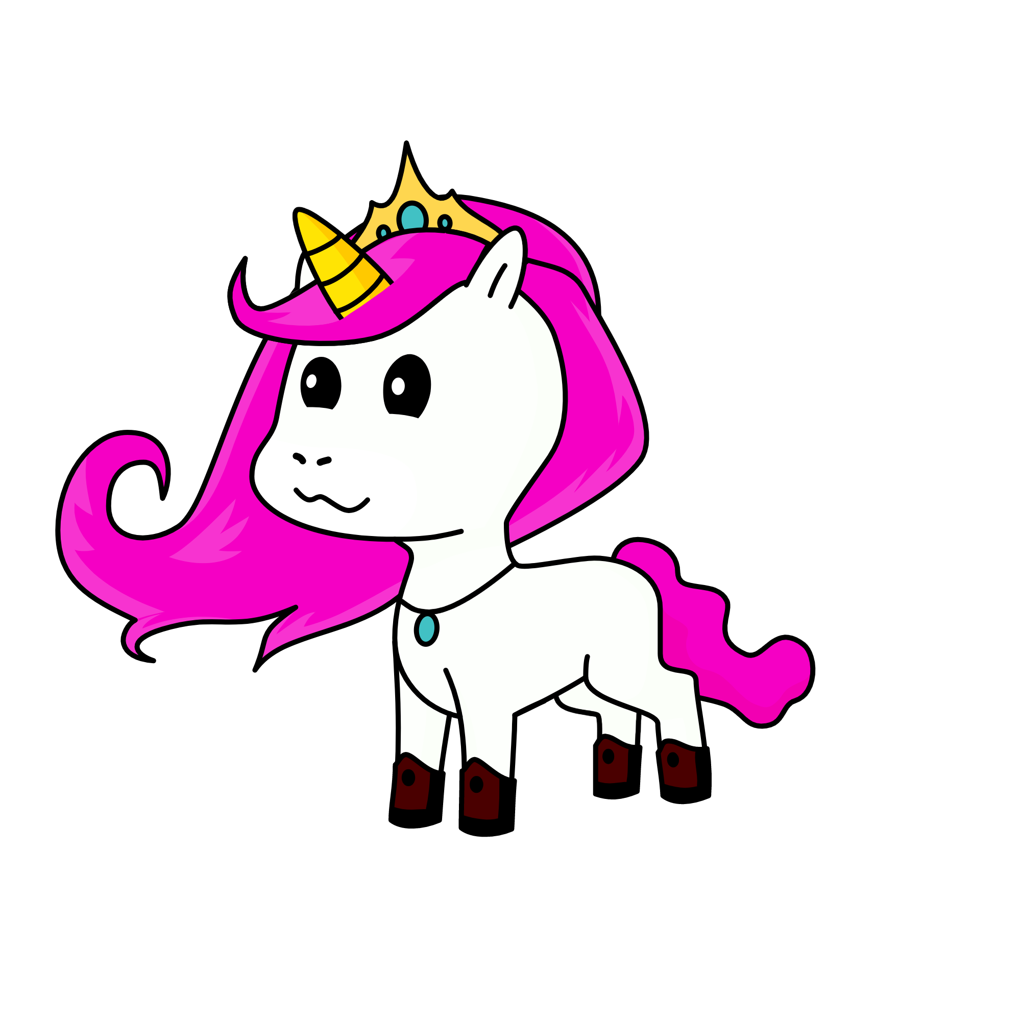 princess, the unicorn