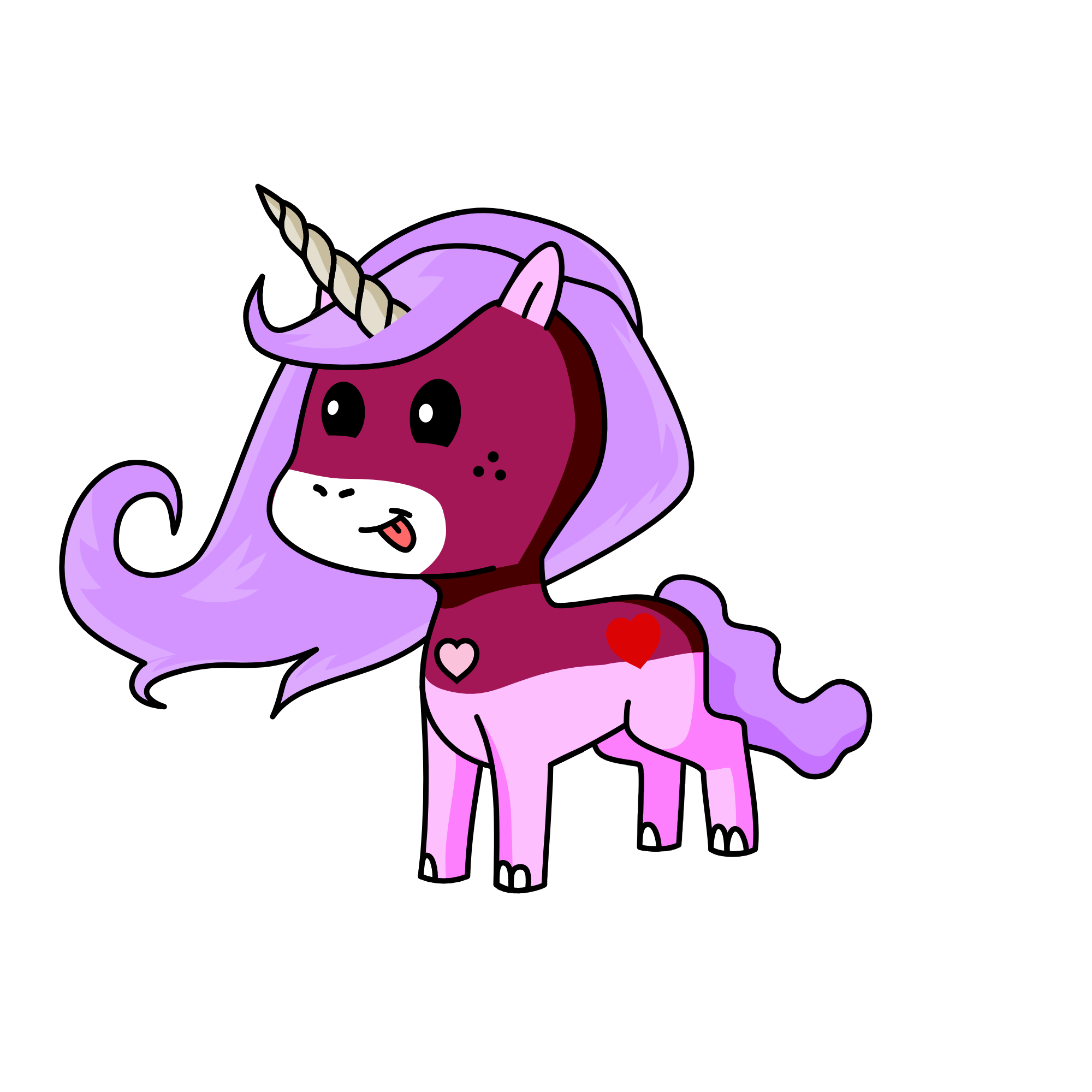 Sasha, the unicorn