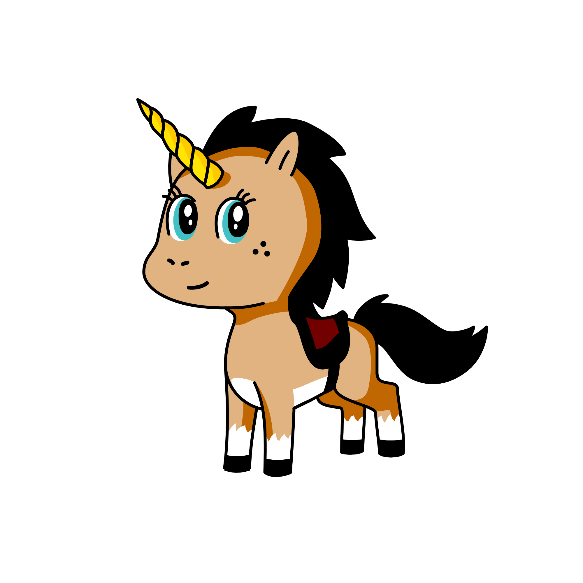Lil Huddy, the unicorn