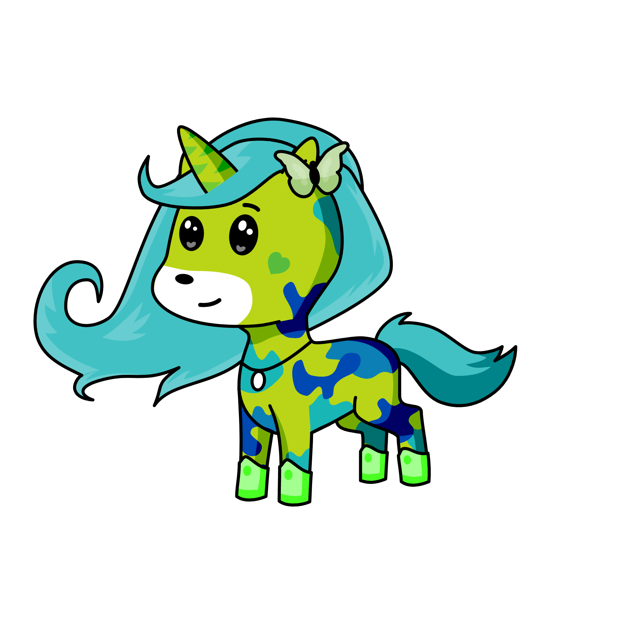 Eva, the unicorn