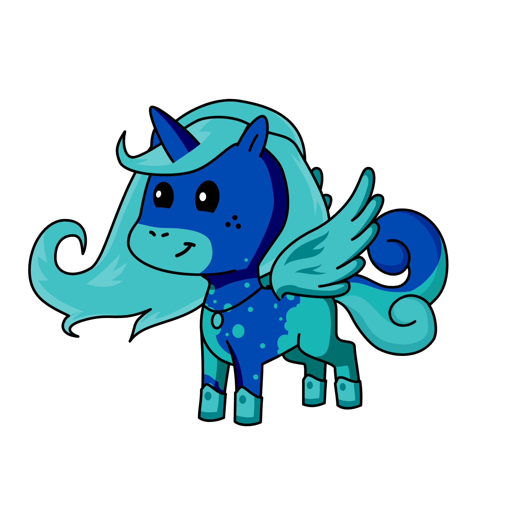pizza, the unicorn