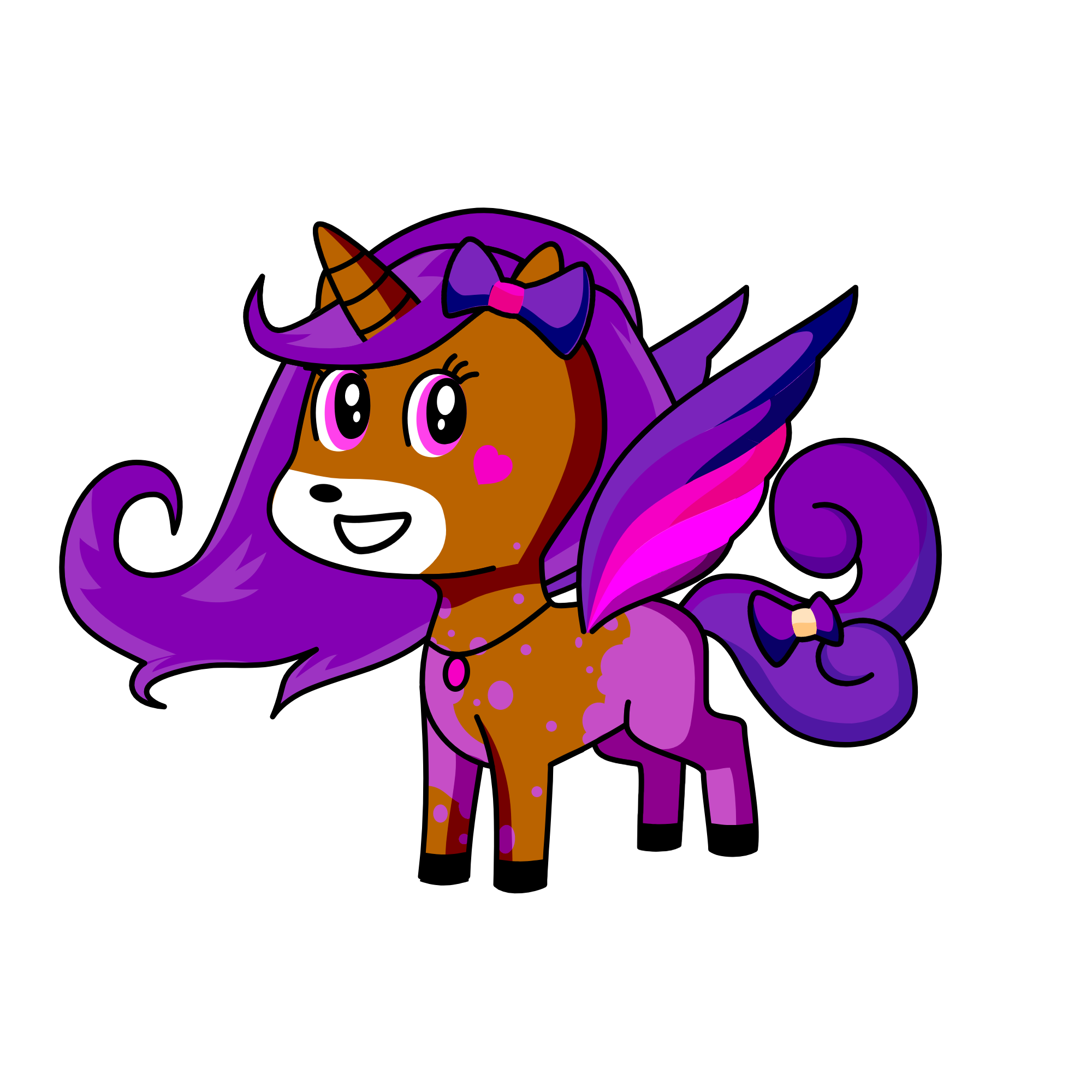 Lavender Laviolette, the unicorn