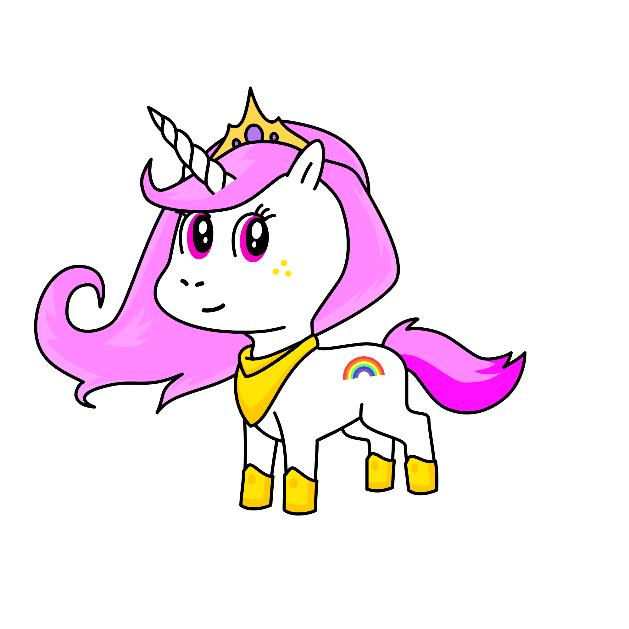 Celestia, the unicorn