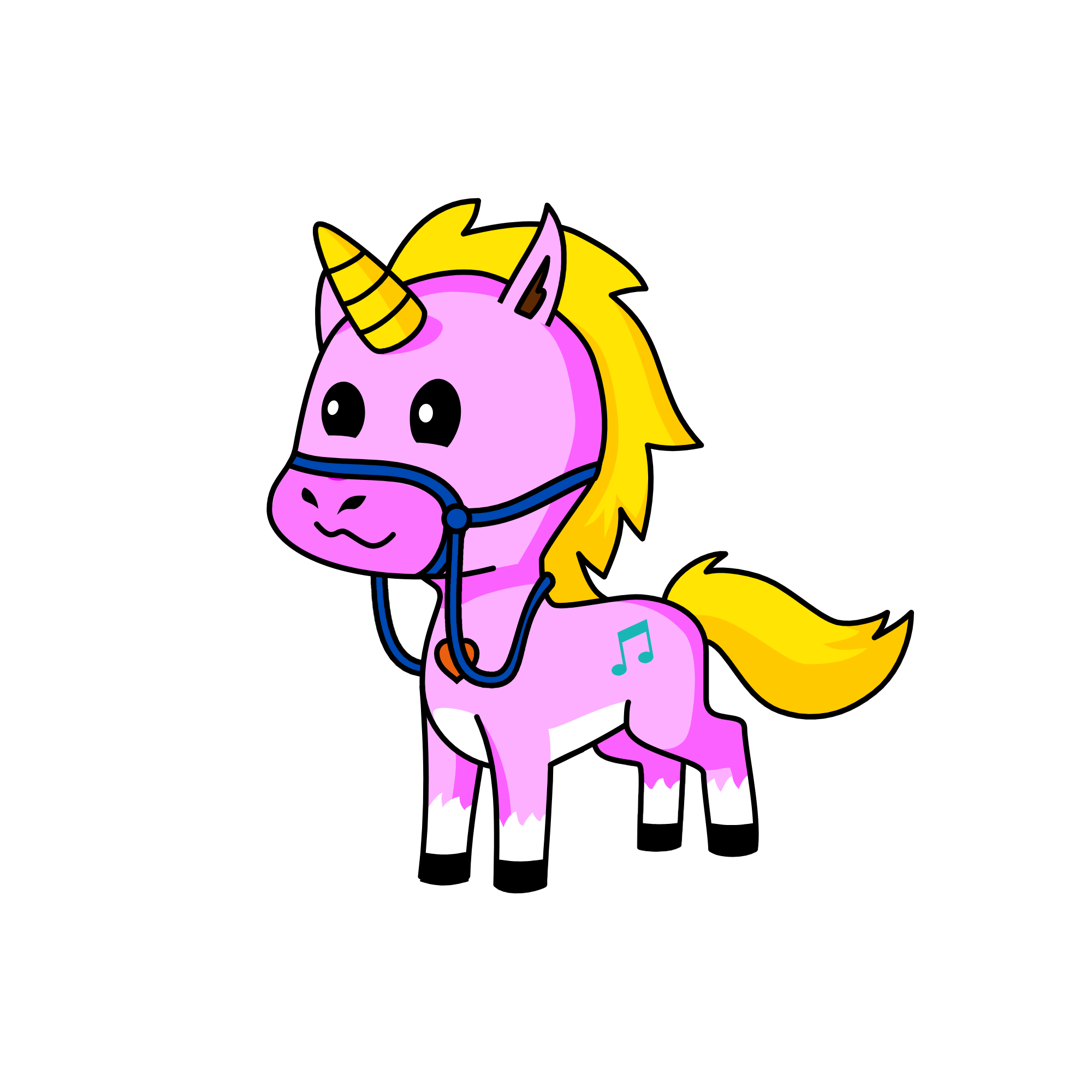 mik pink, the unicorn
