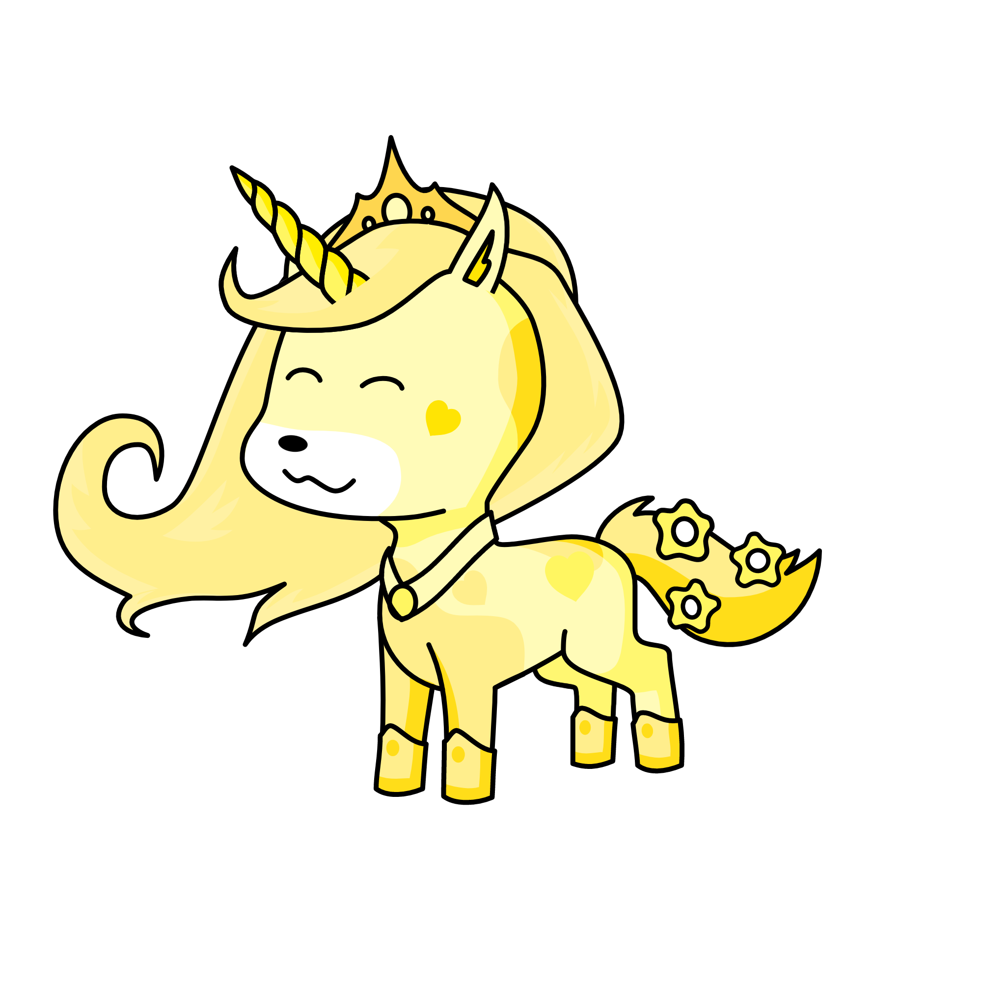 Angela(sister of dive), the unicorn