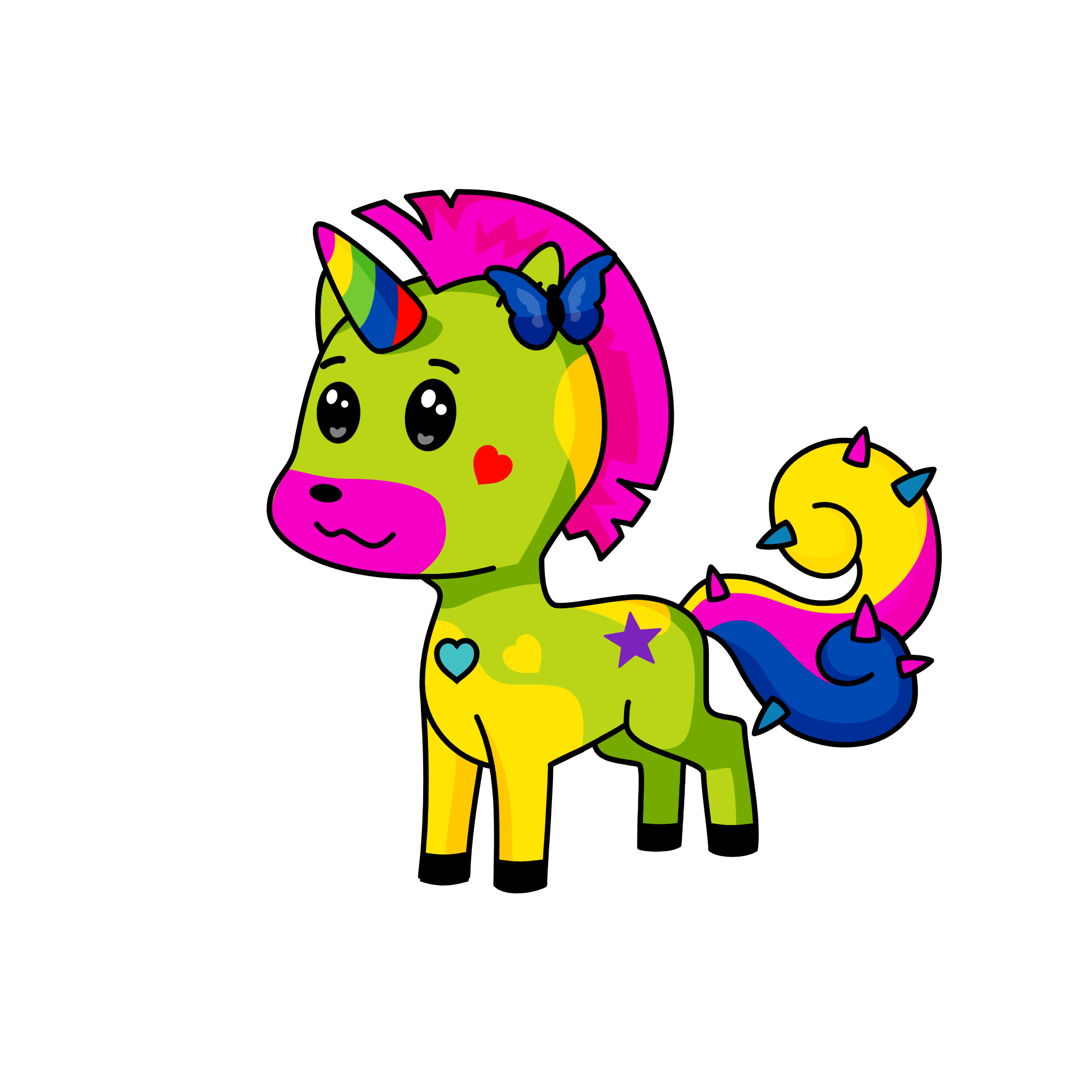 Lucky Star Music, the unicorn