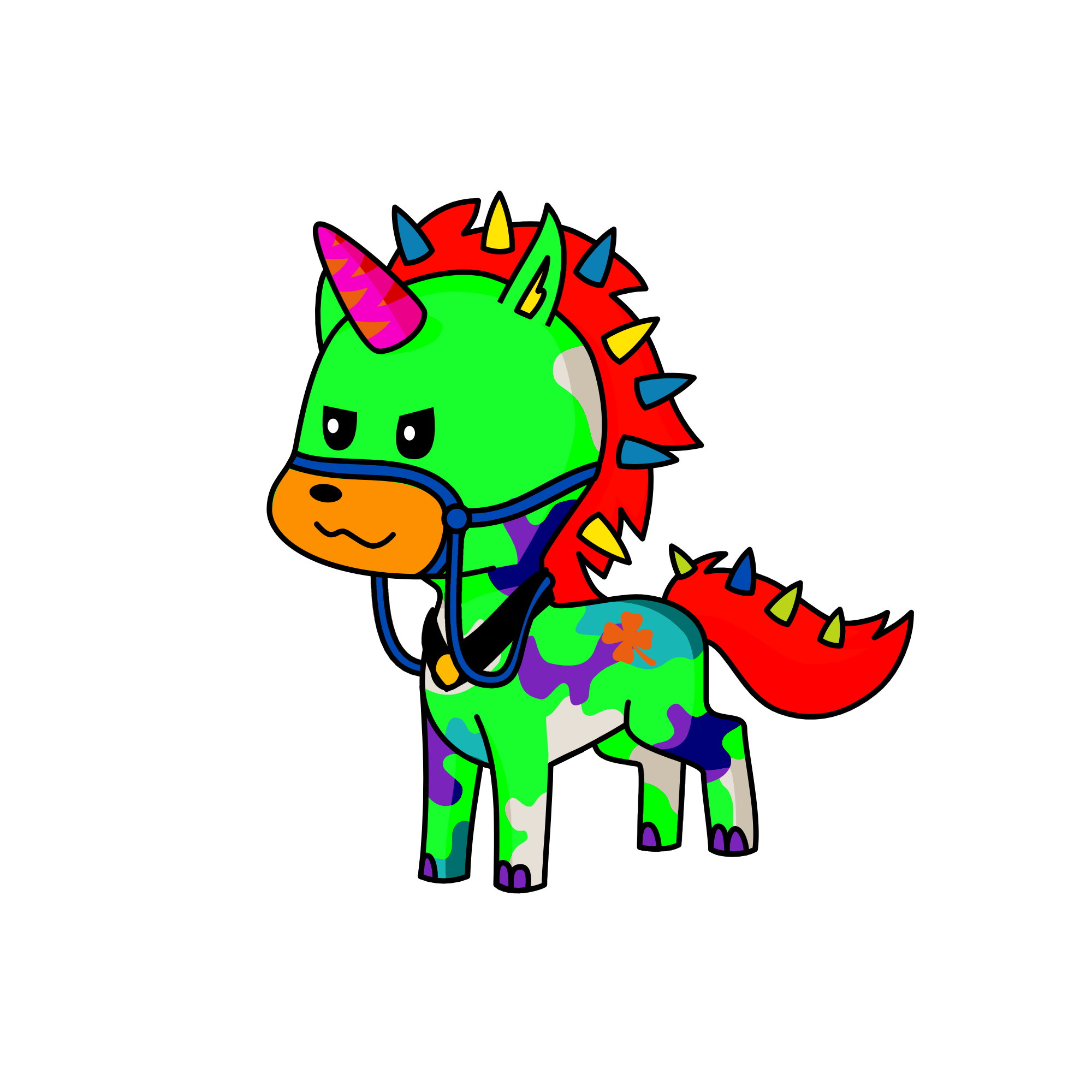Anacleto, the unicorn