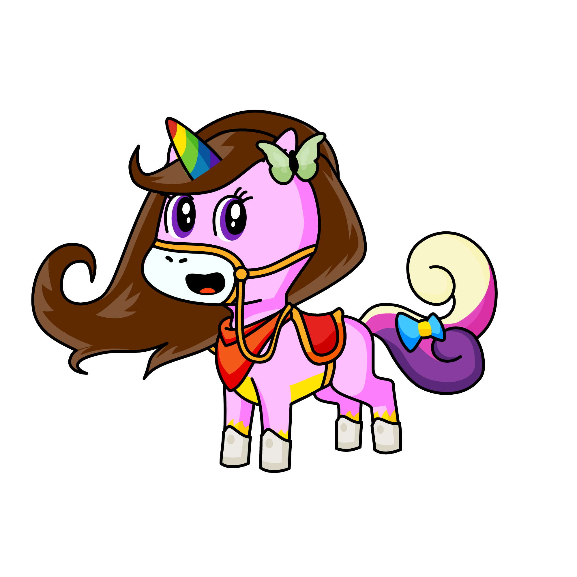 spakly, the unicorn