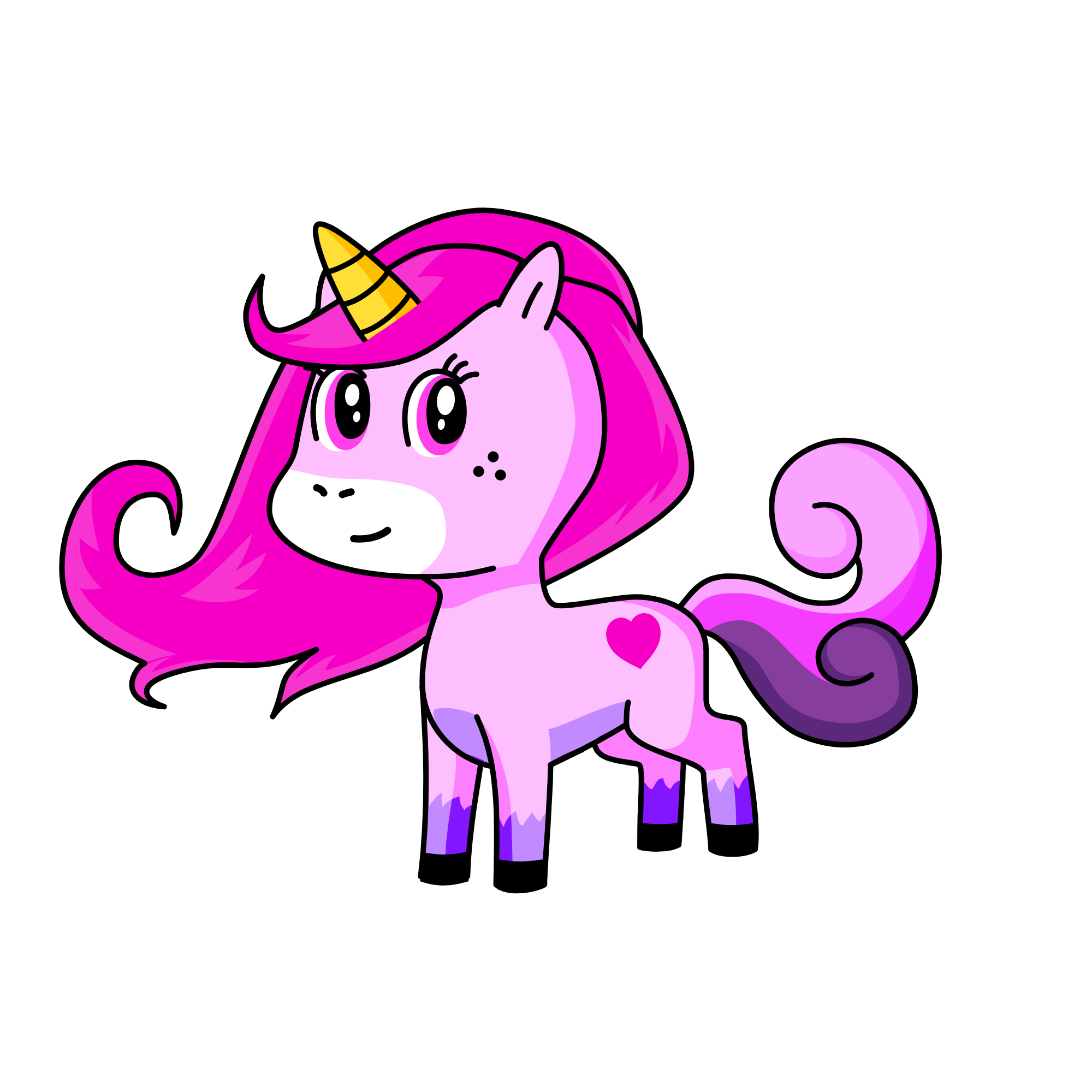 LANKY UINCORN, the unicorn
