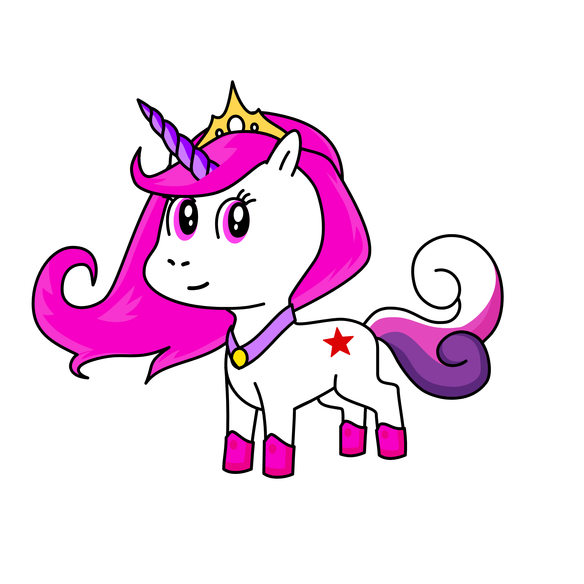 Princess Celestia (MLP), the unicorn
