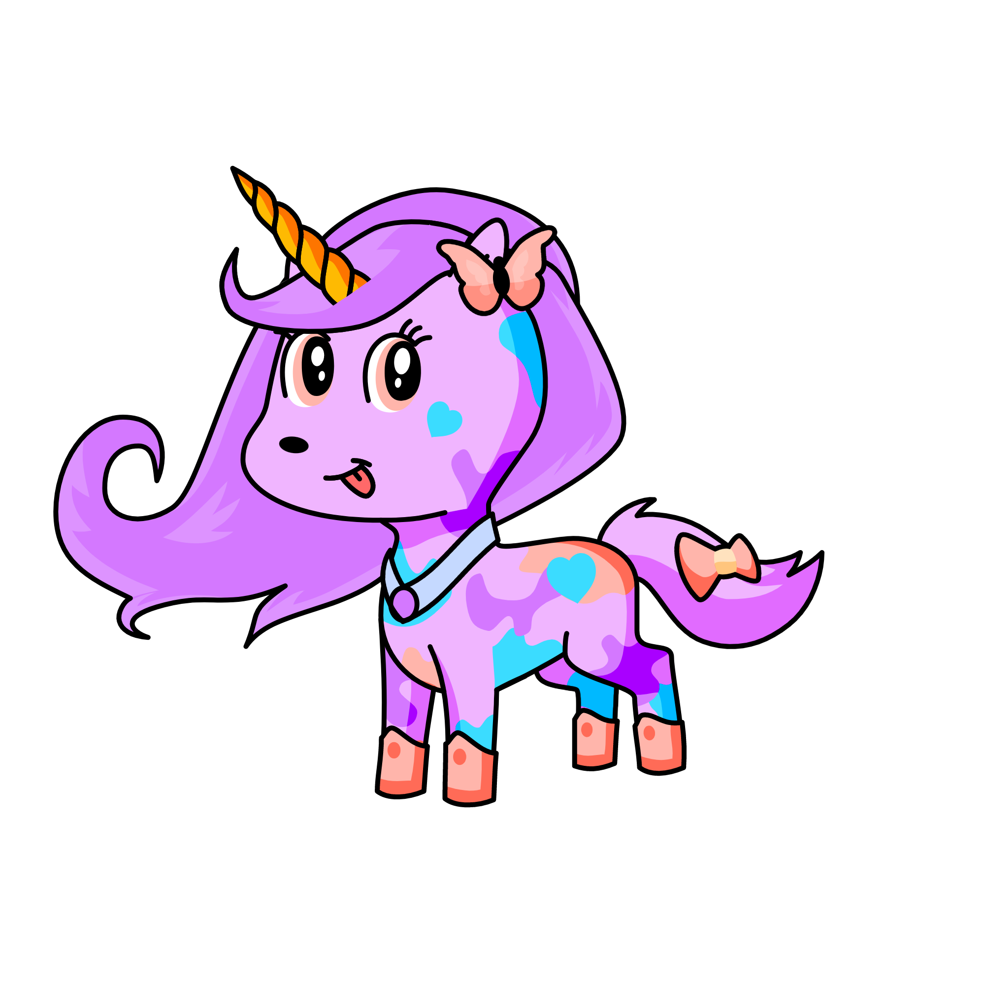 Mia, the unicorn