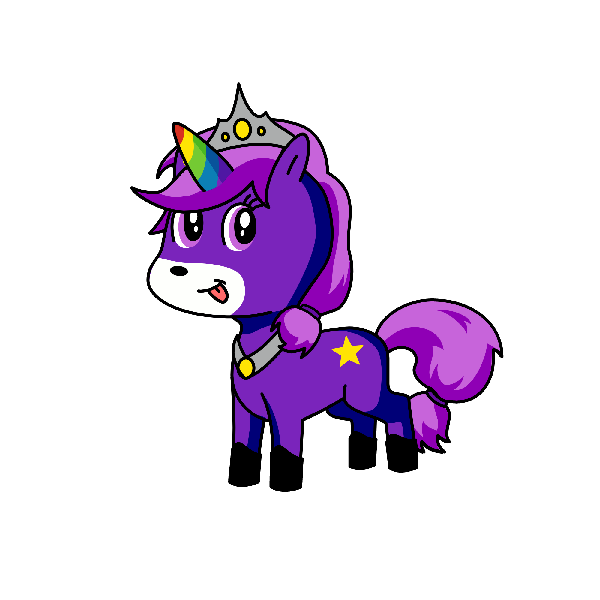 Lunar, the unicorn