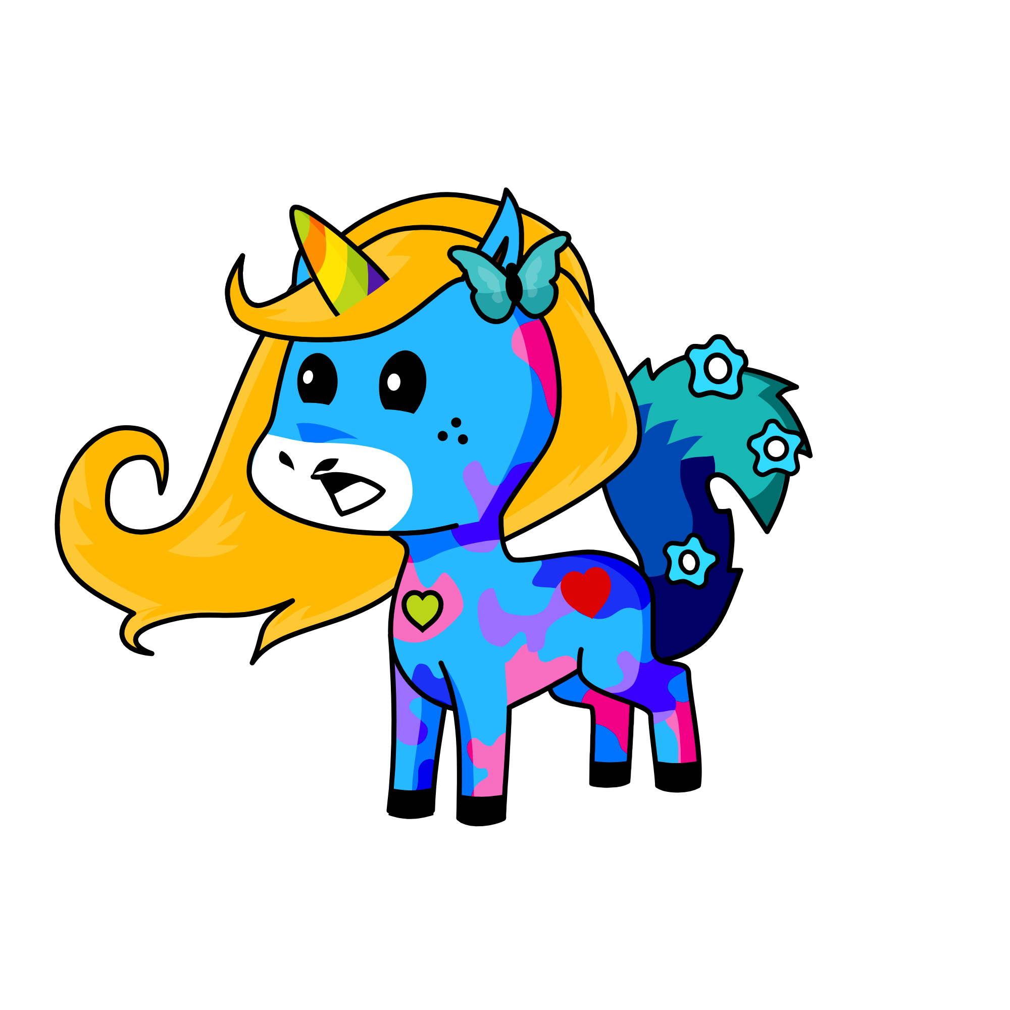 COTTEN CANDY KILL YOU, the unicorn
