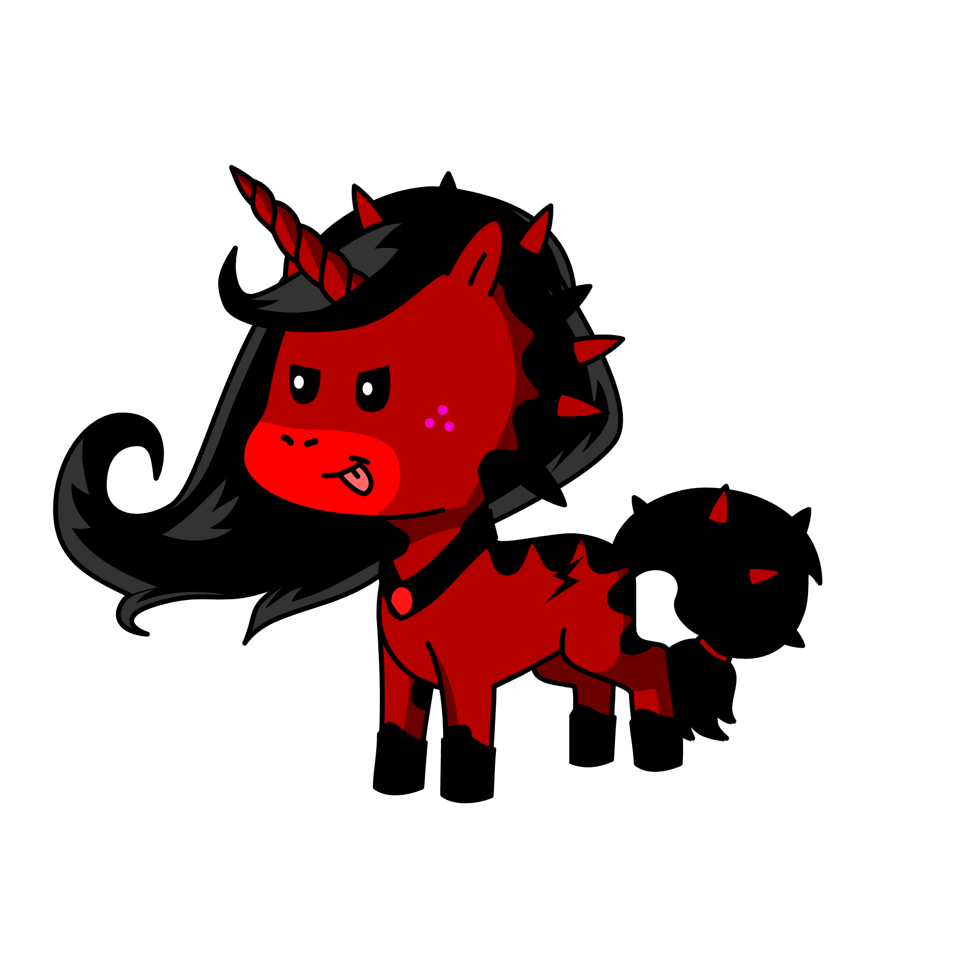             qween demon, the unicorn