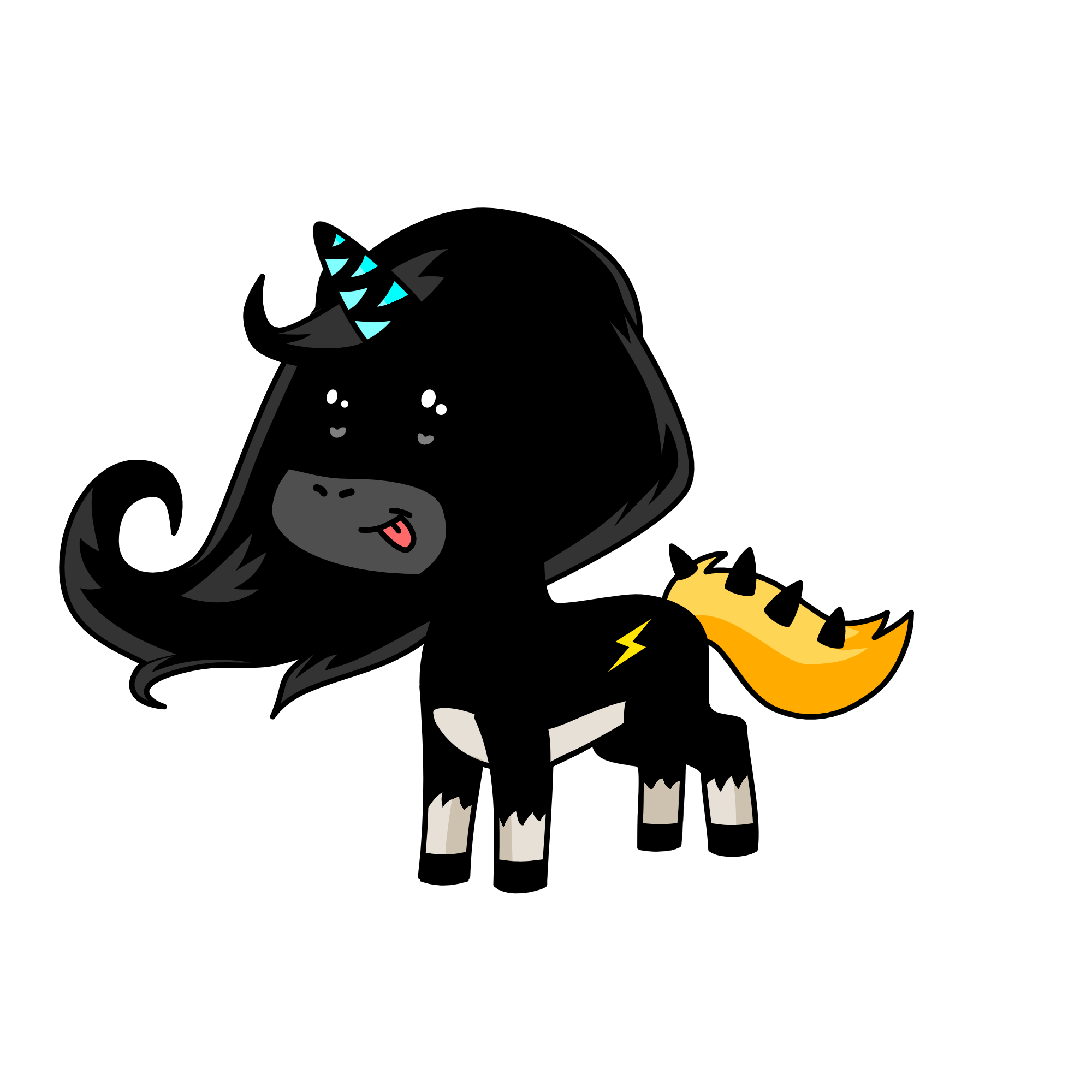 electricity, the unicorn