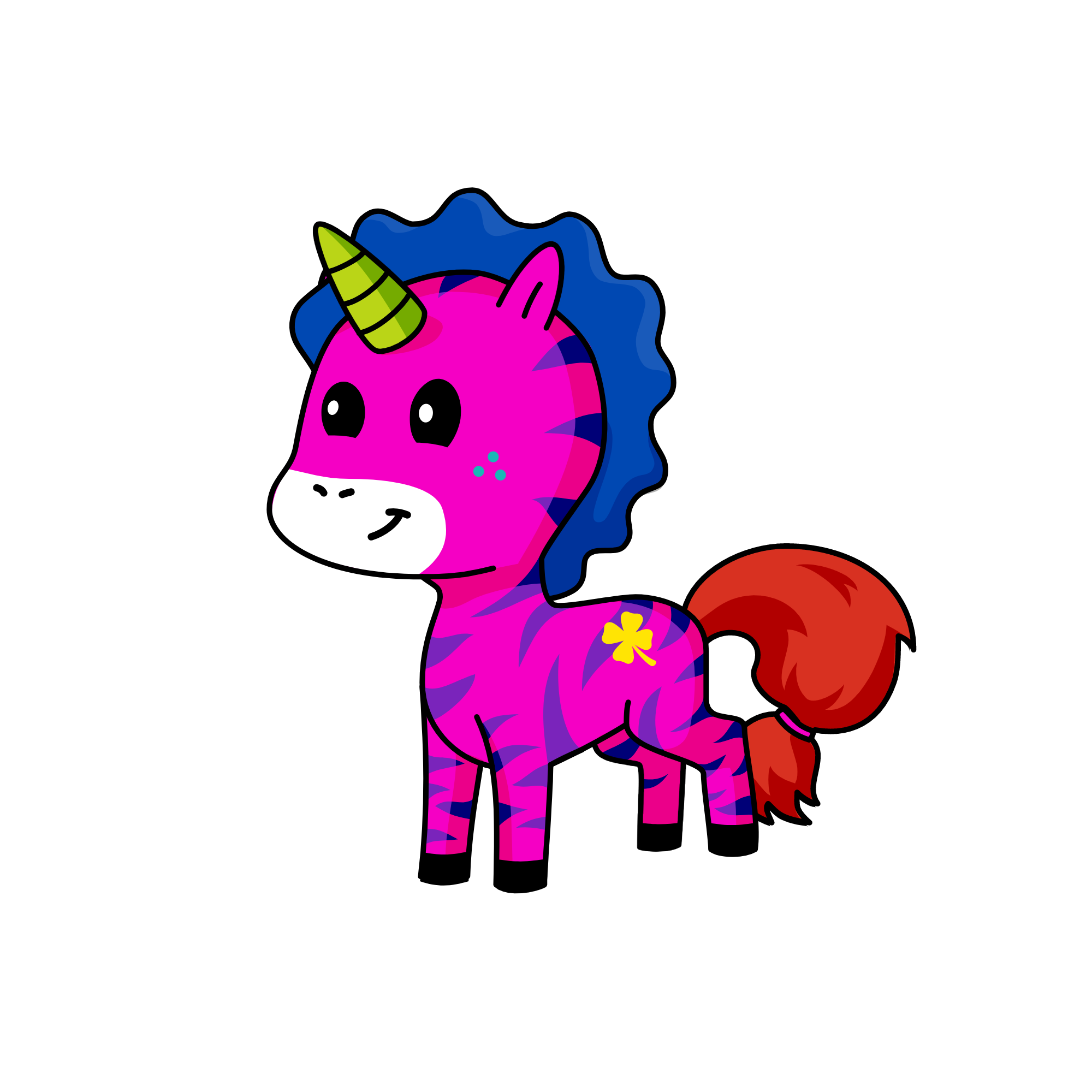ZAIRA RANDOM, the unicorn