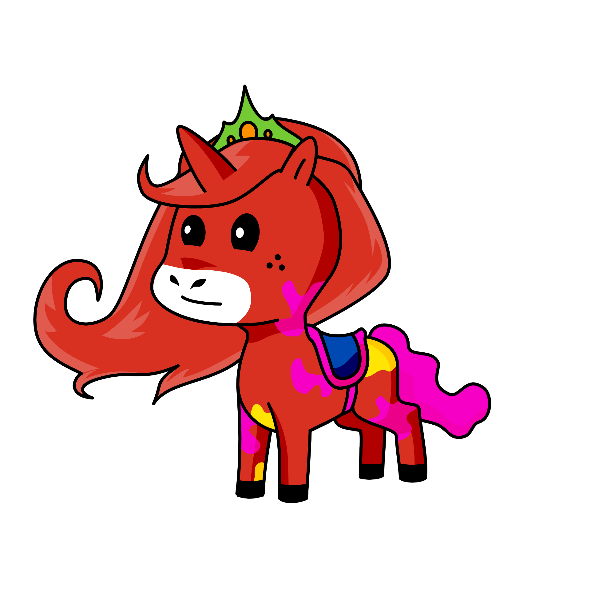 NATALIE RANDOM, the unicorn