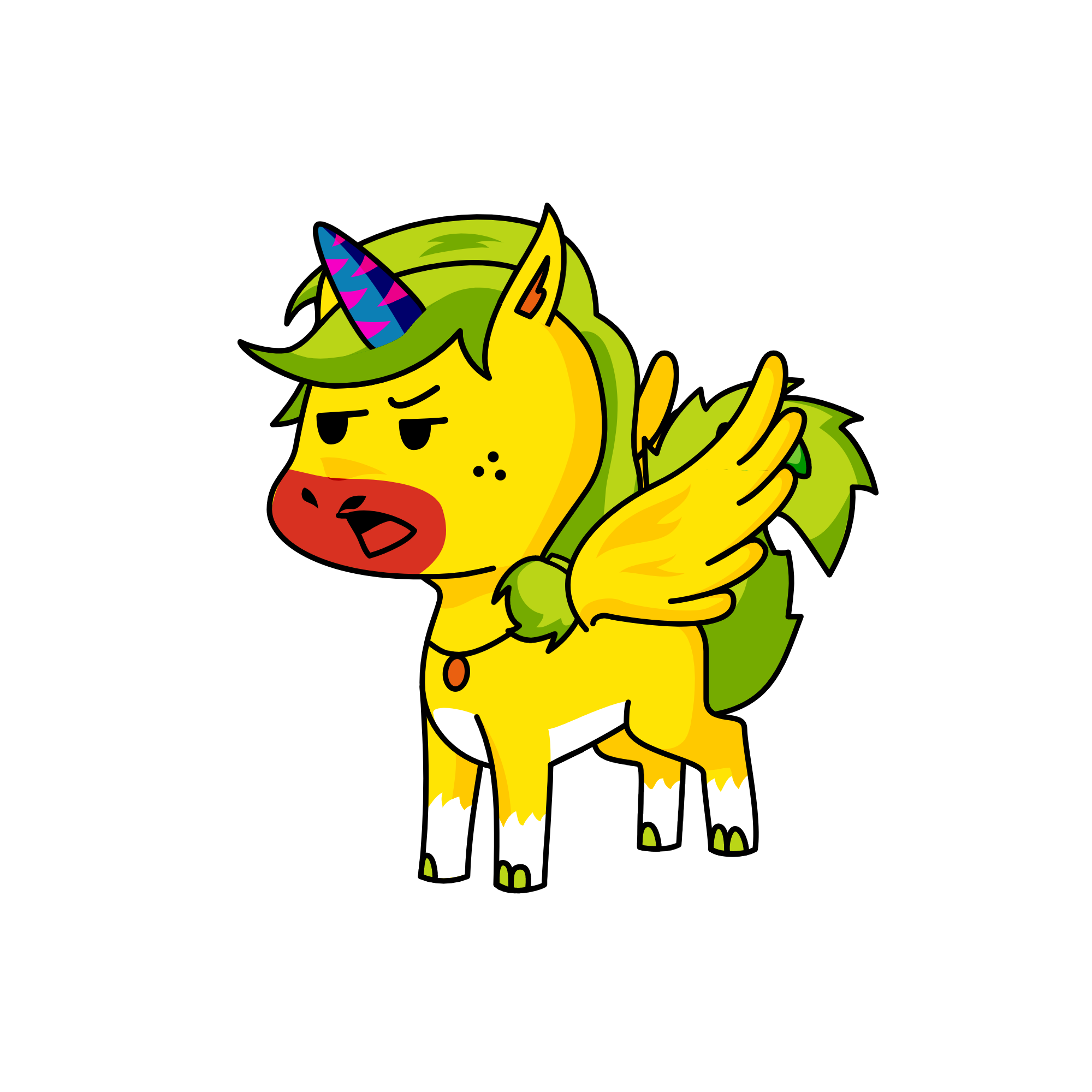 KINAIRA RANDOM, the unicorn