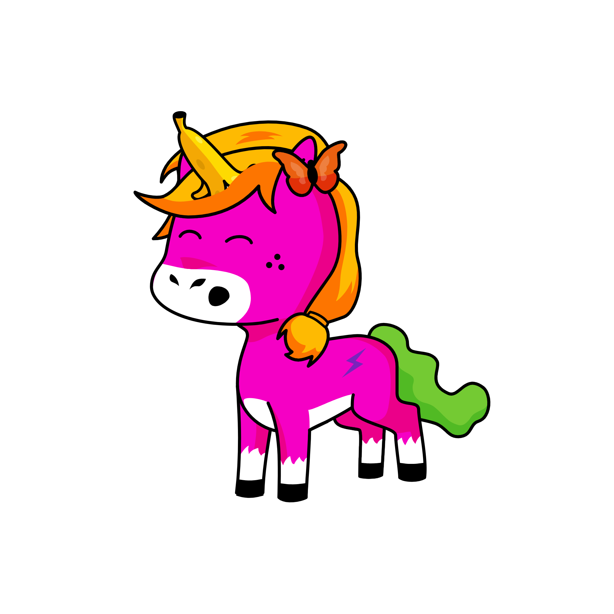 KINARA RANDOM, the unicorn