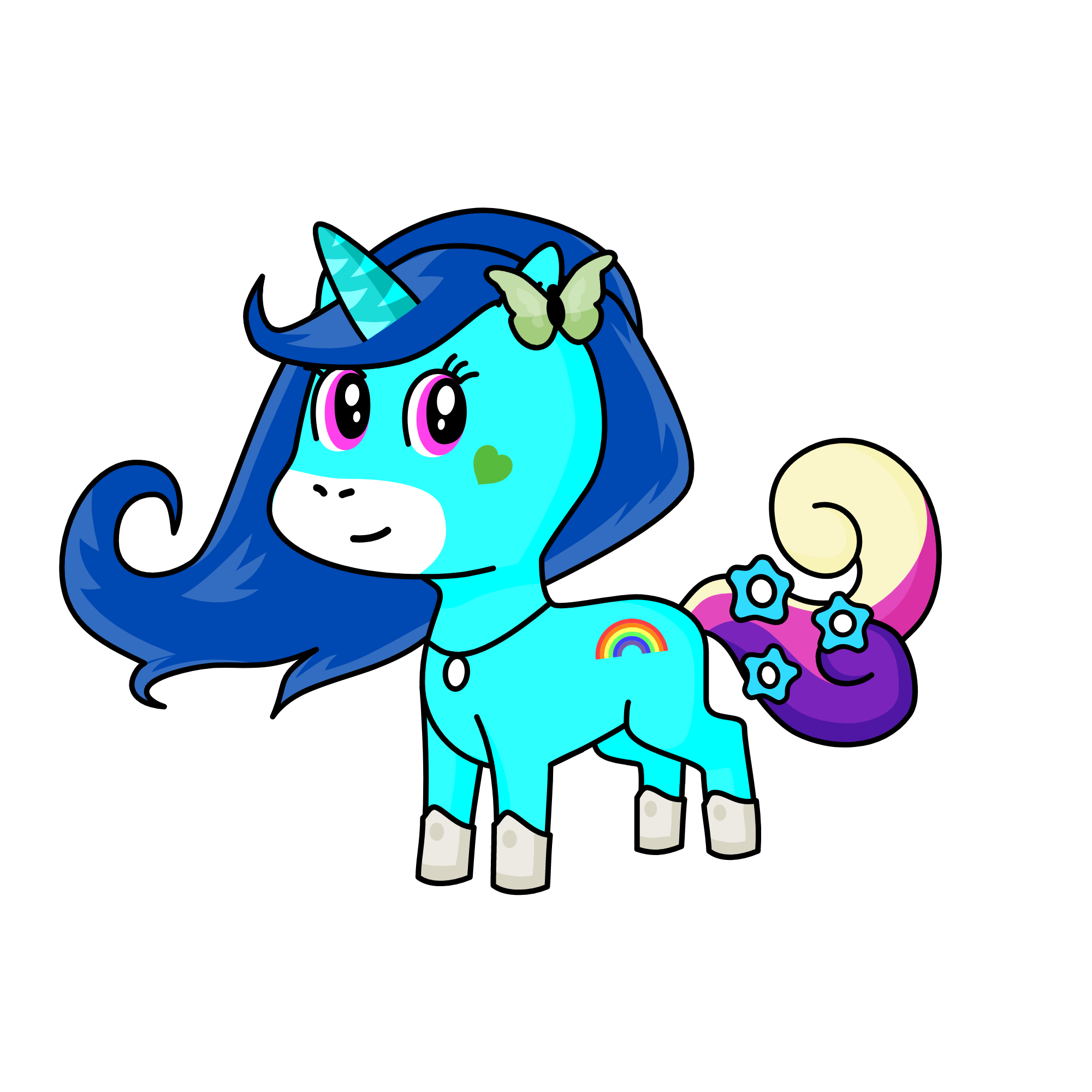 ButterCup, the unicorn