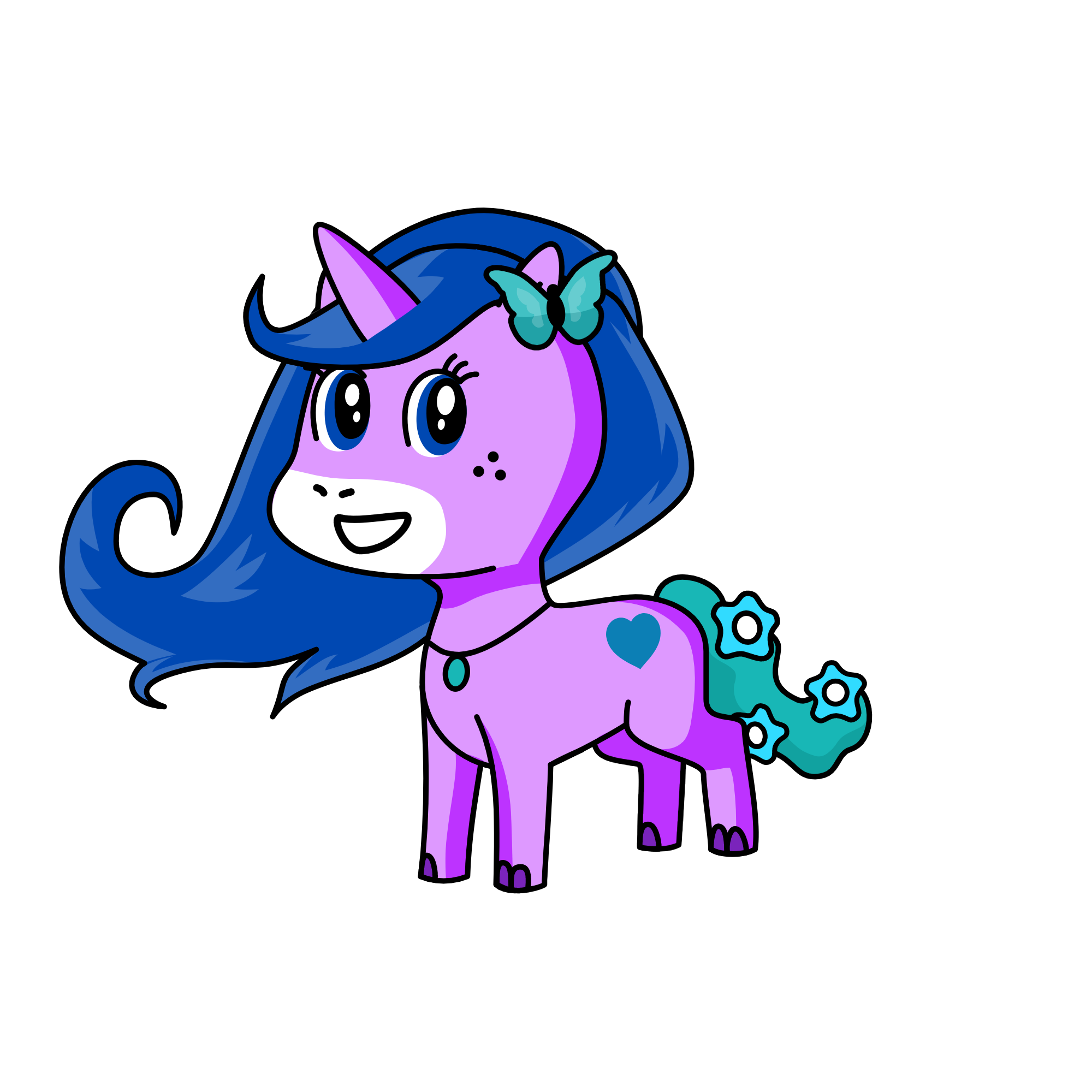 IZZY MOONBOW, the unicorn