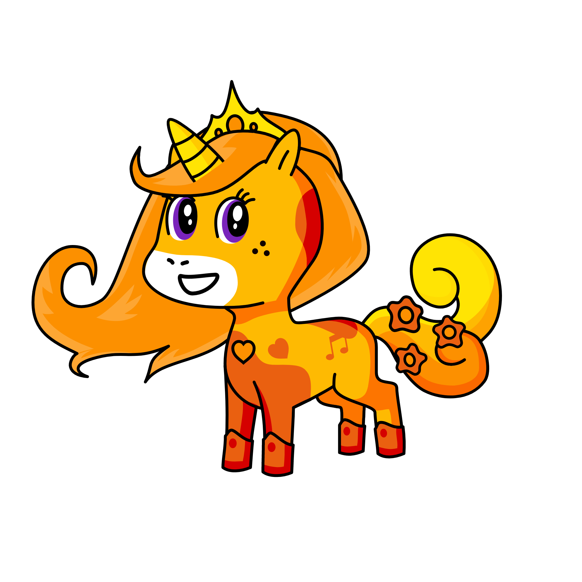 ااغا6غ7ع, the unicorn