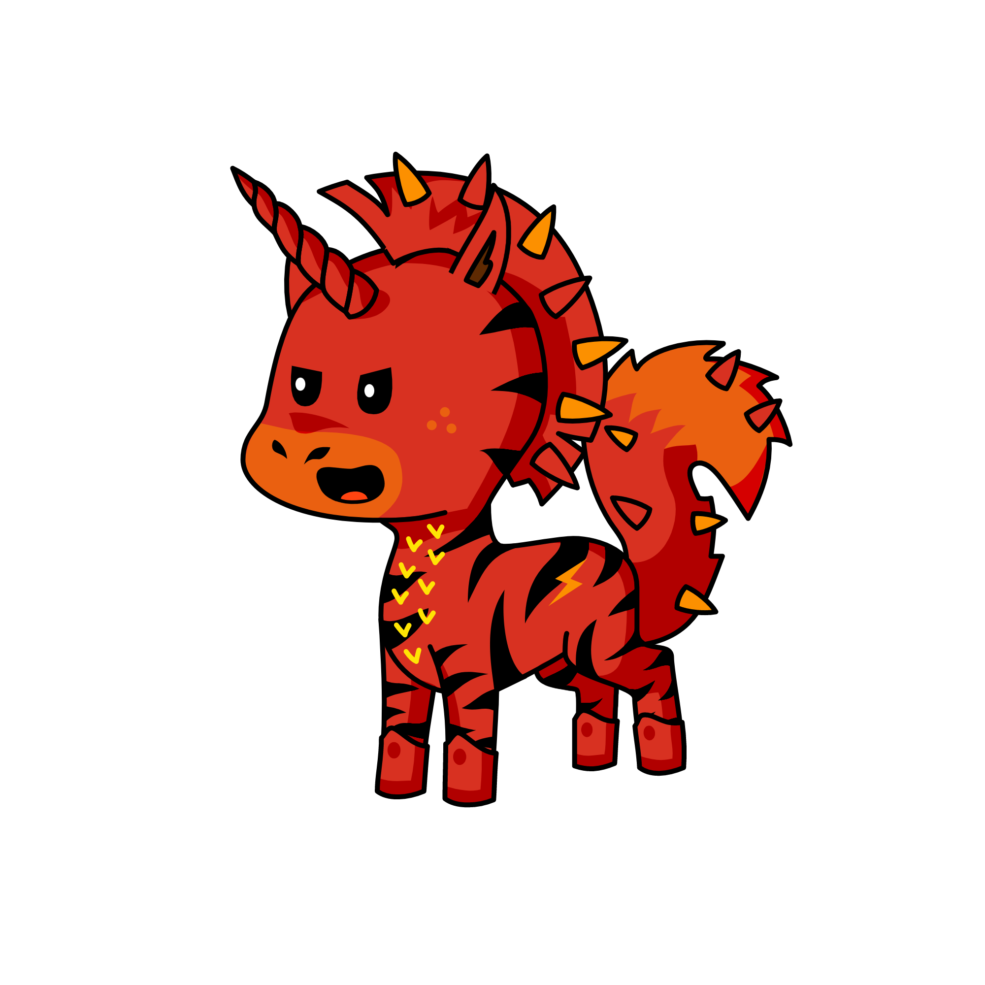 FIre, the unicorn