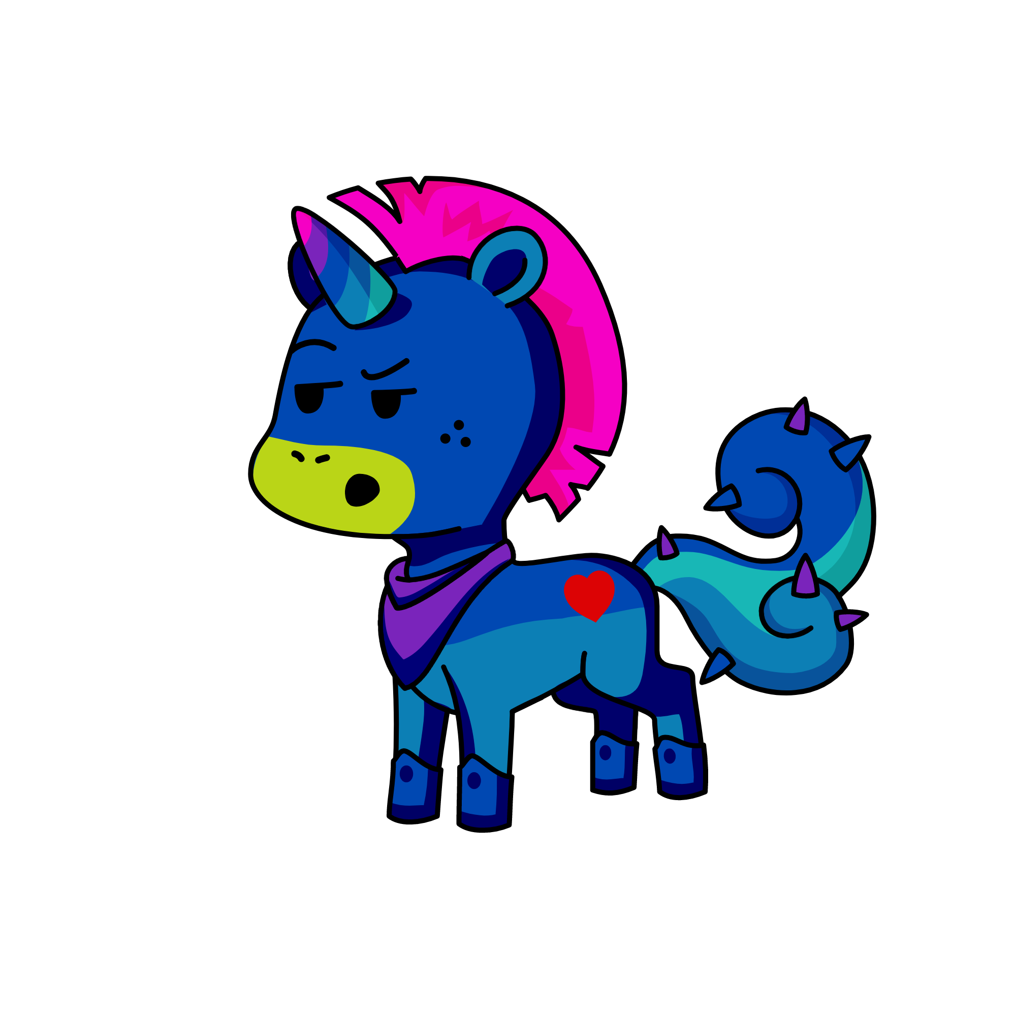 Fu, the unicorn