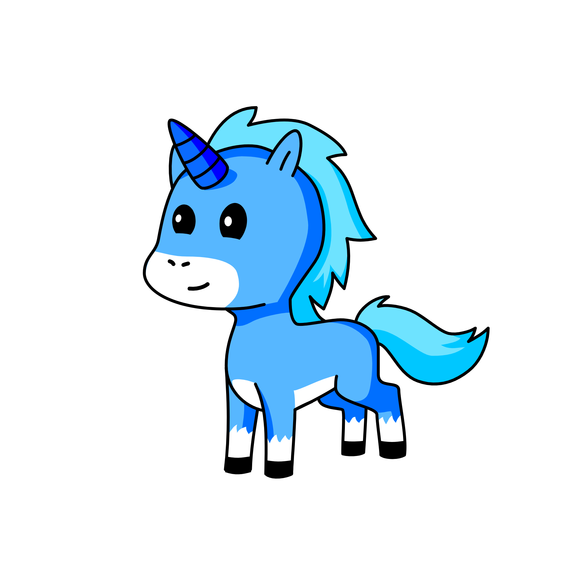 Lluvi, the unicorn