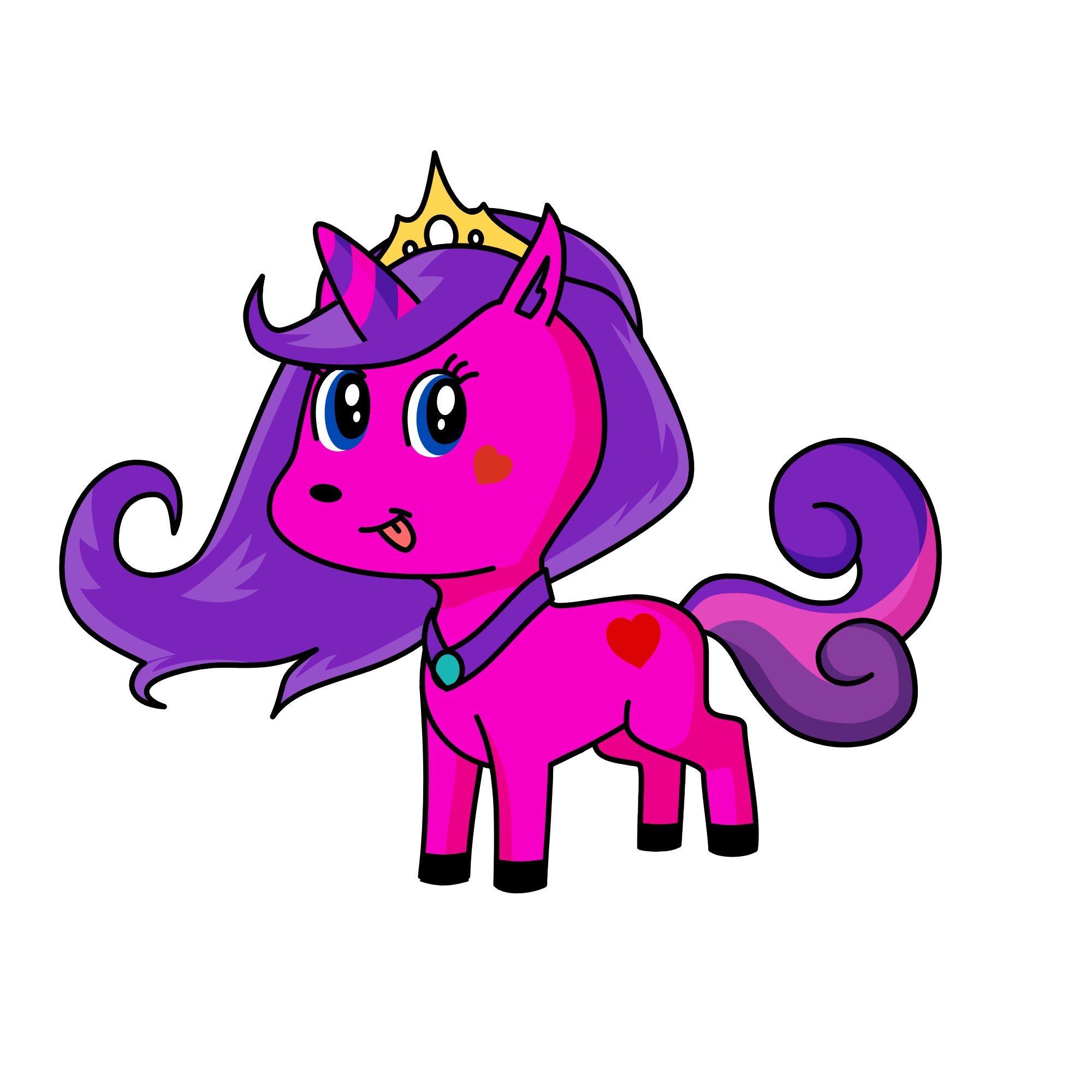 Maddie May , the unicorn