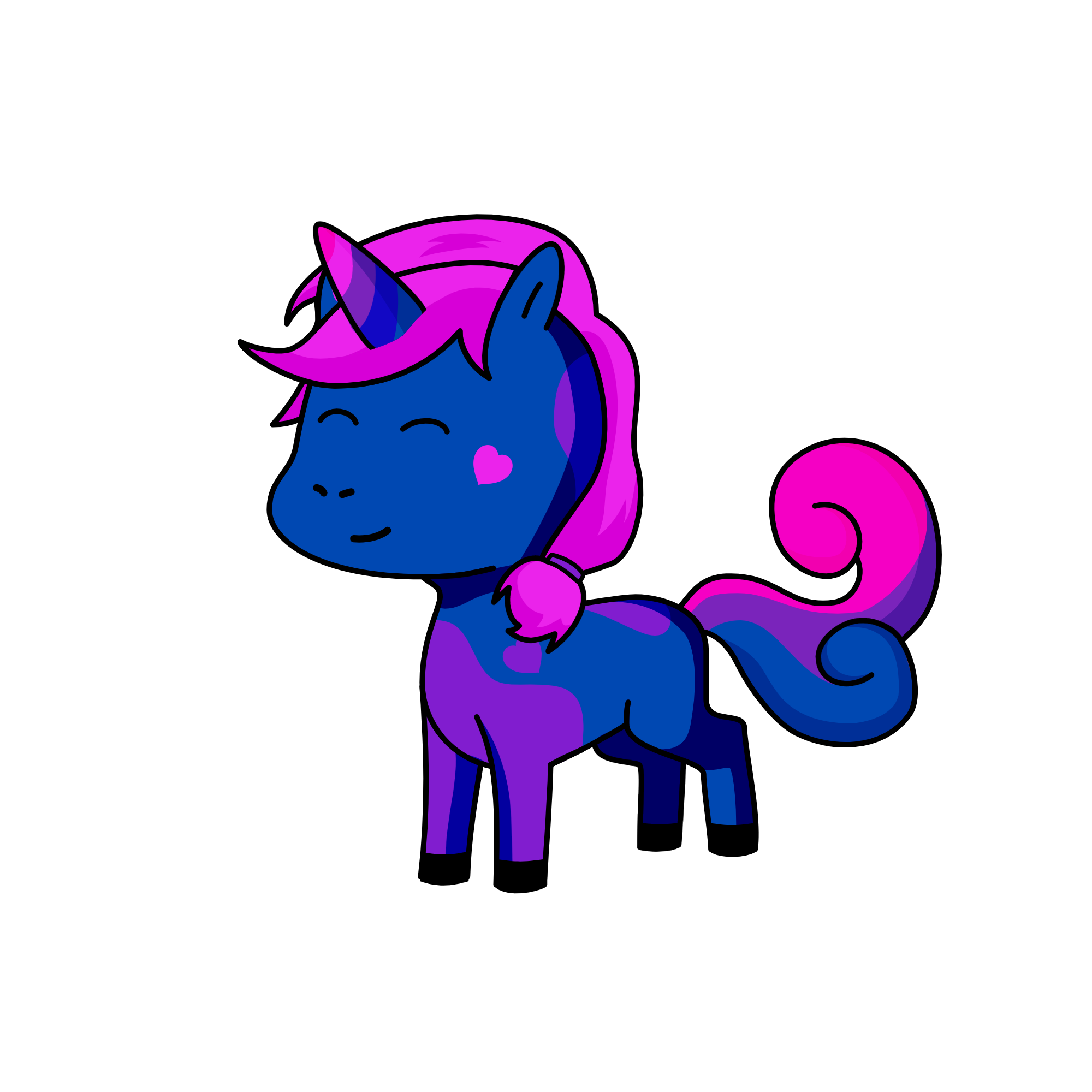 Rose, the unicorn