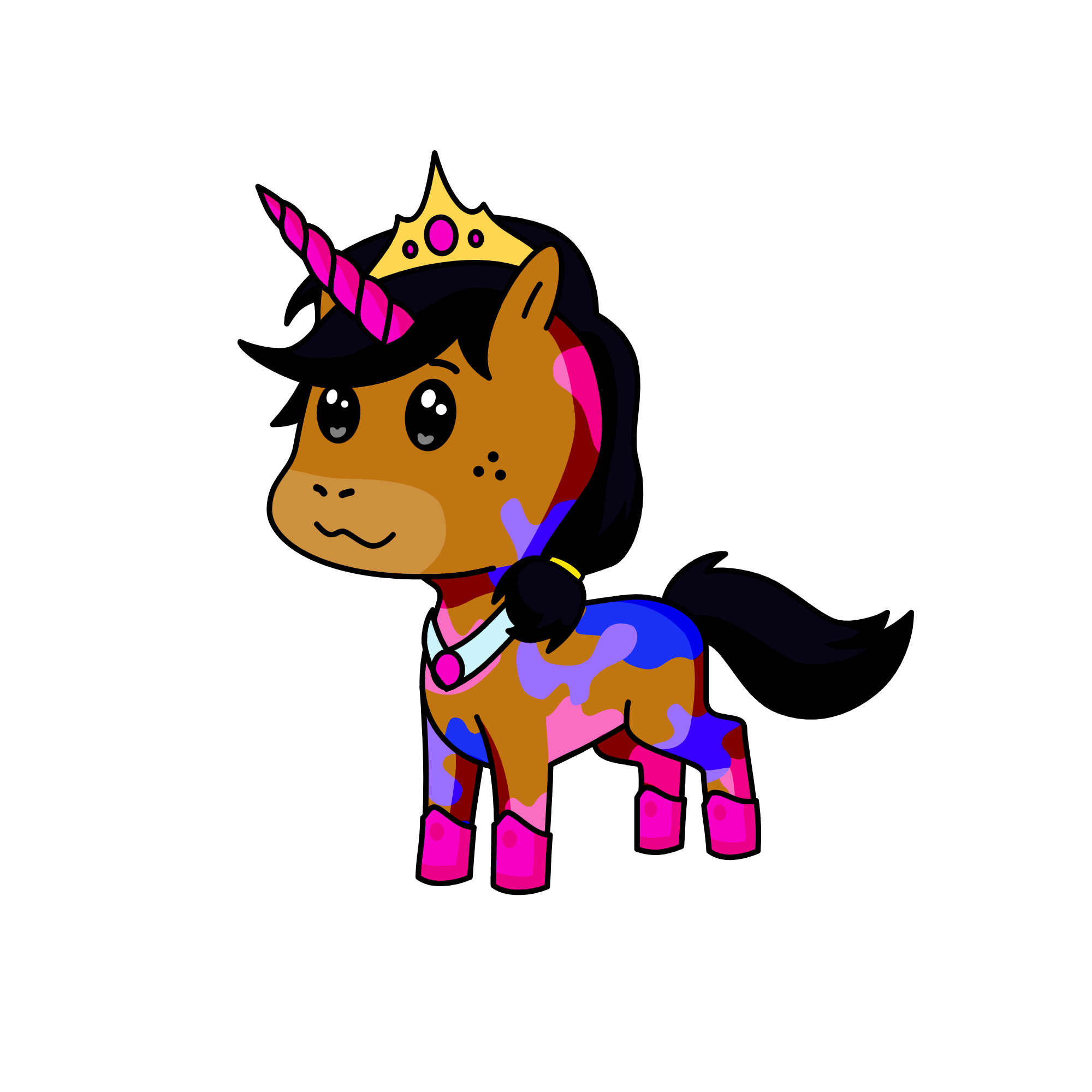 princess heart, the unicorn