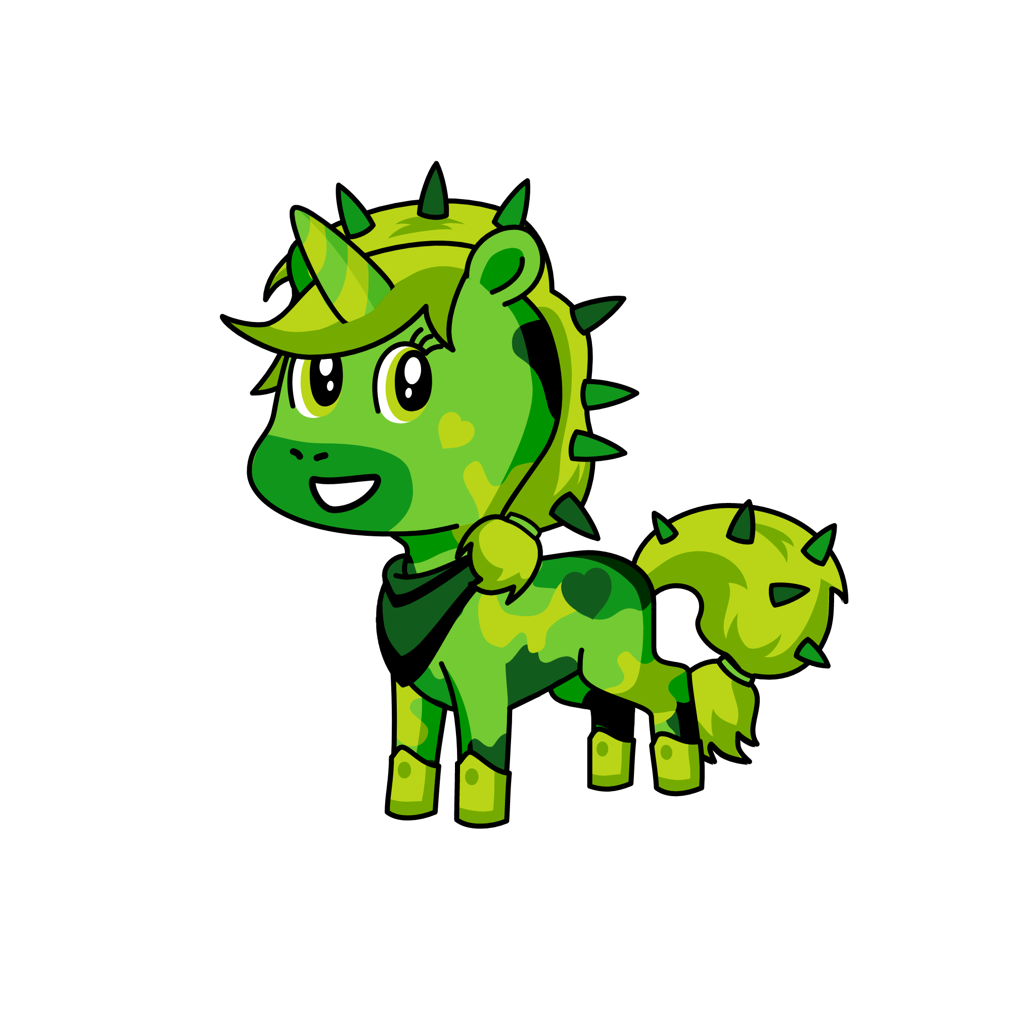 greenacorn, the unicorn