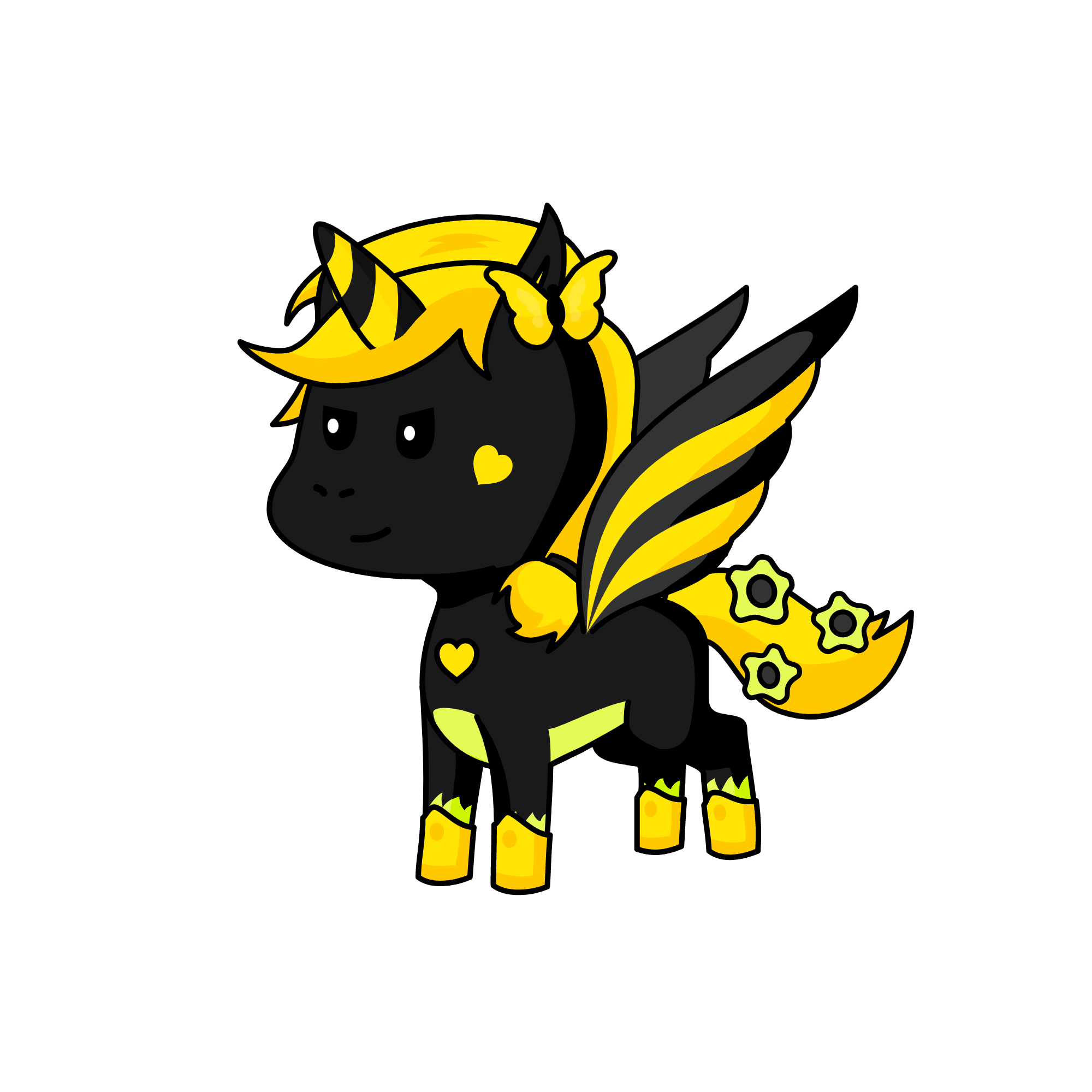 Litening, the unicorn