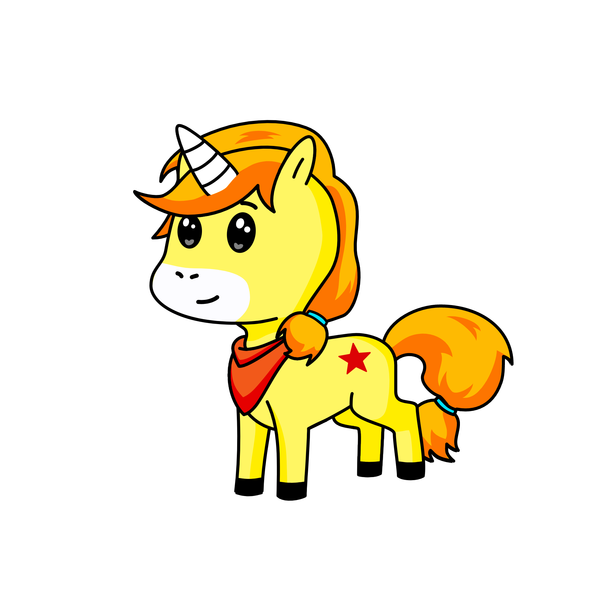 buttercup, the unicorn