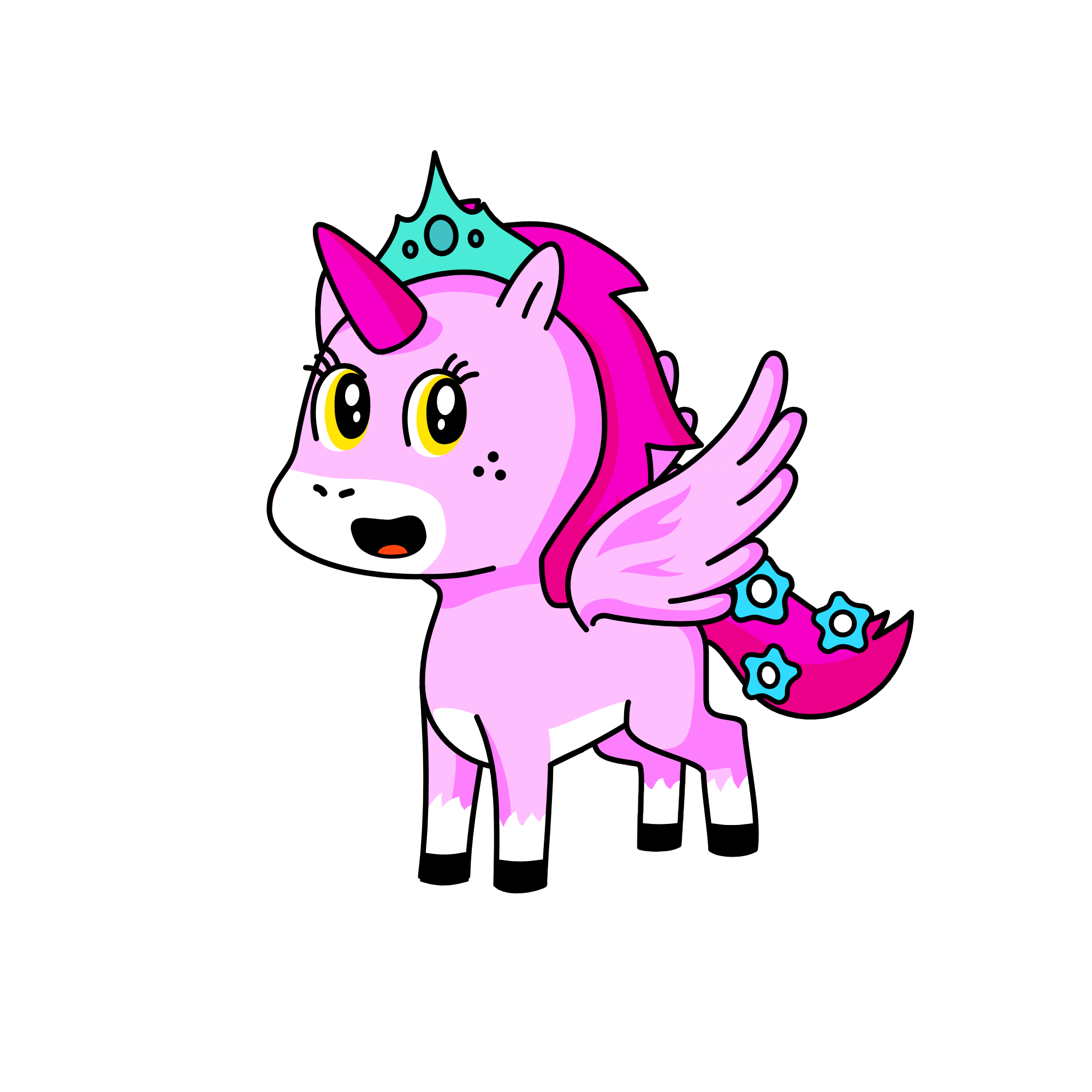 rosa, the unicorn