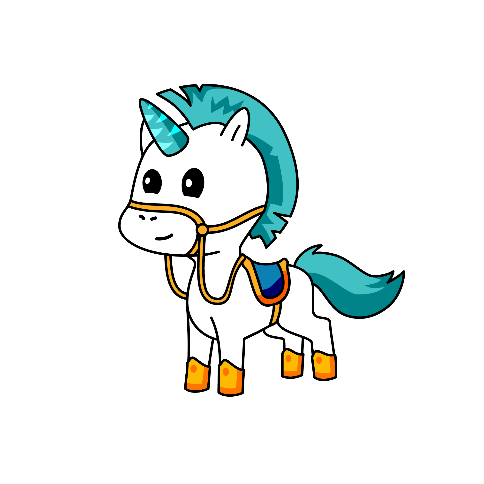 crystal, the unicorn