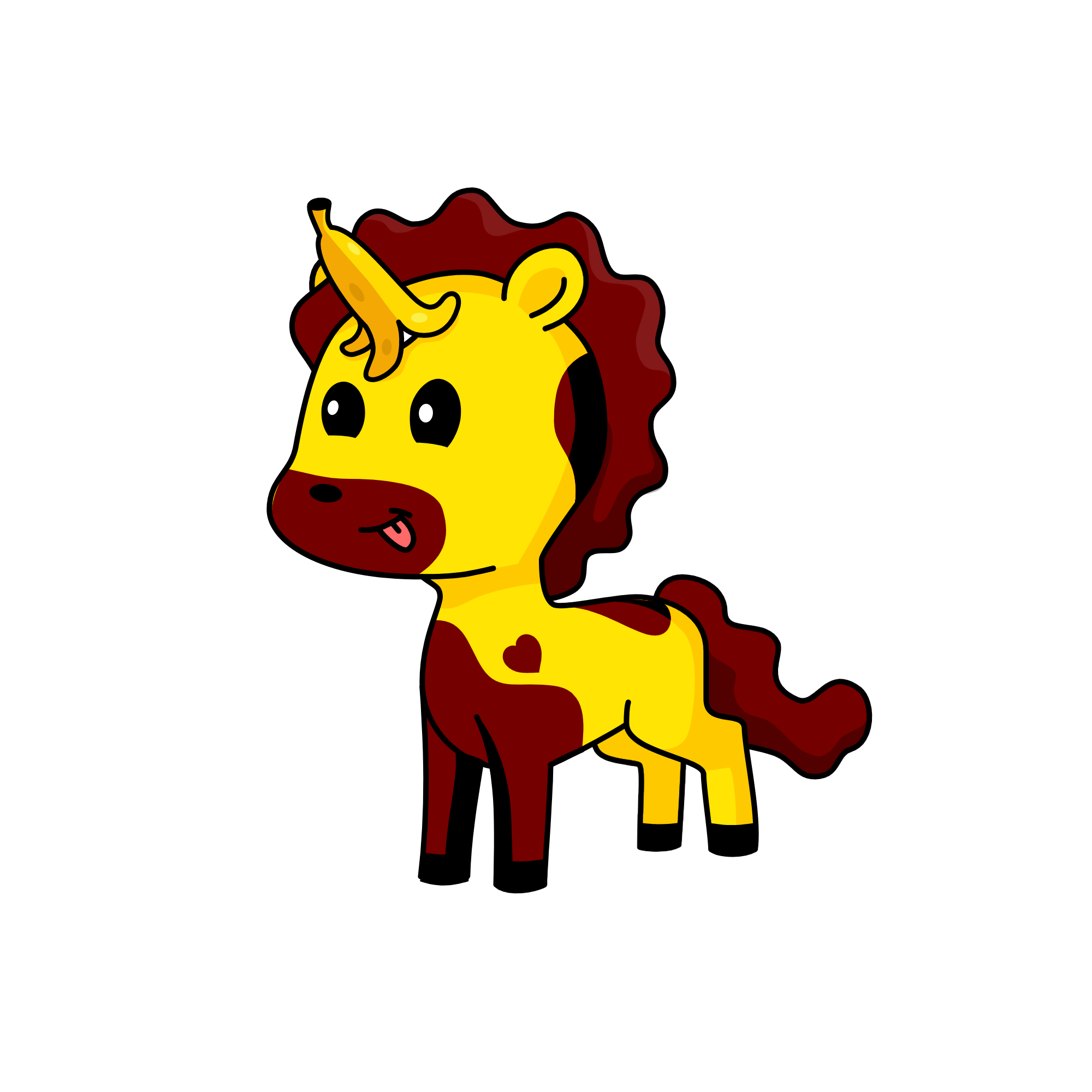 Banana Split, the unicorn