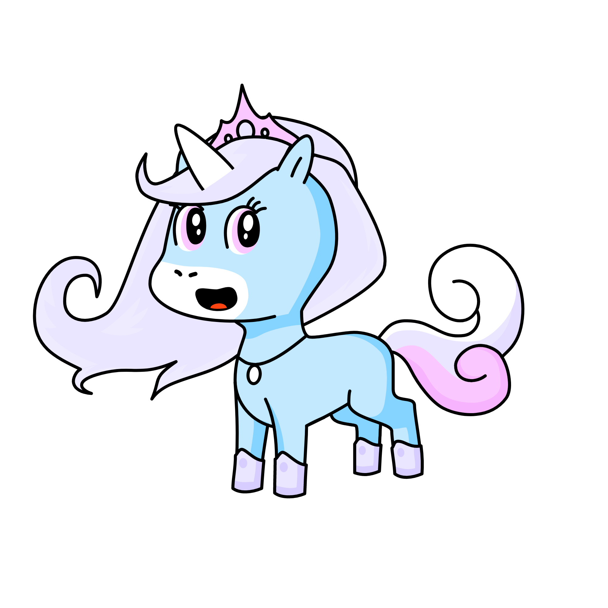 Crystal , the unicorn