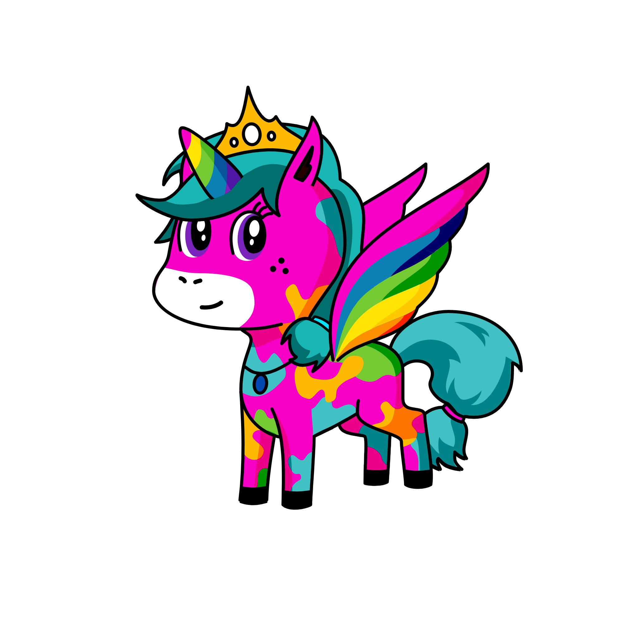 Sophia, the unicorn