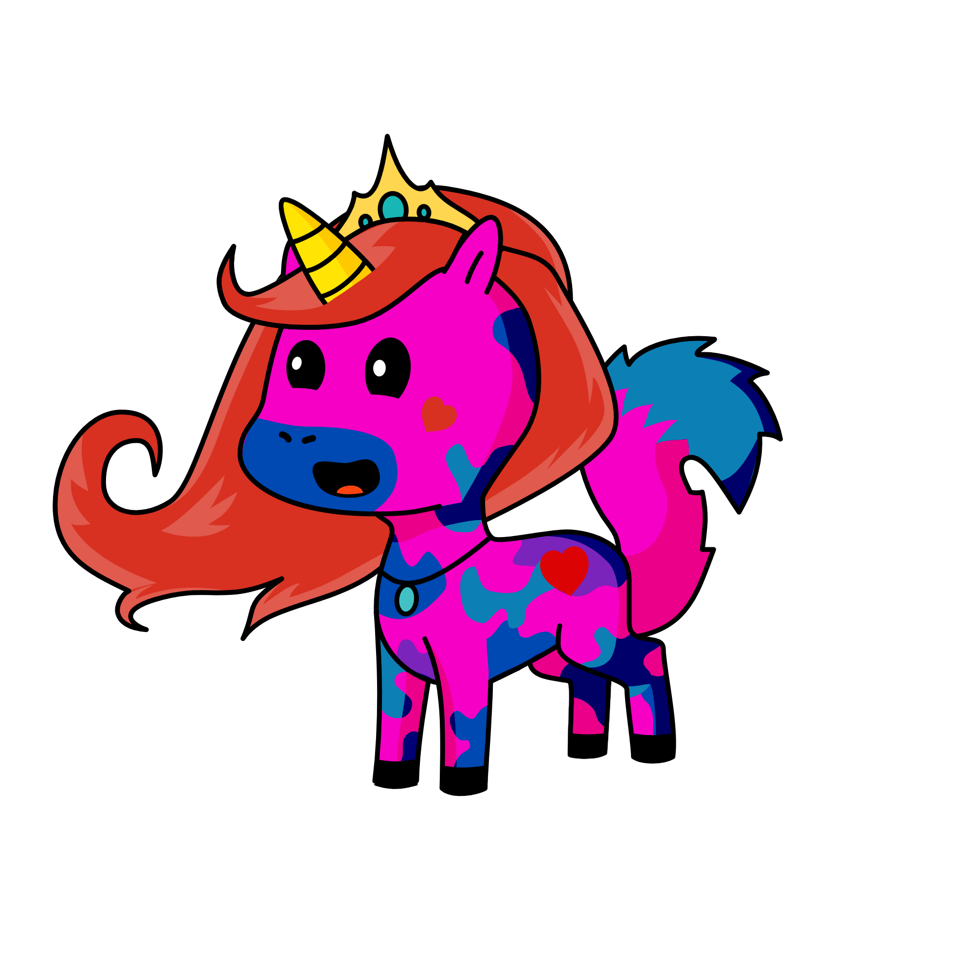Heart, the unicorn