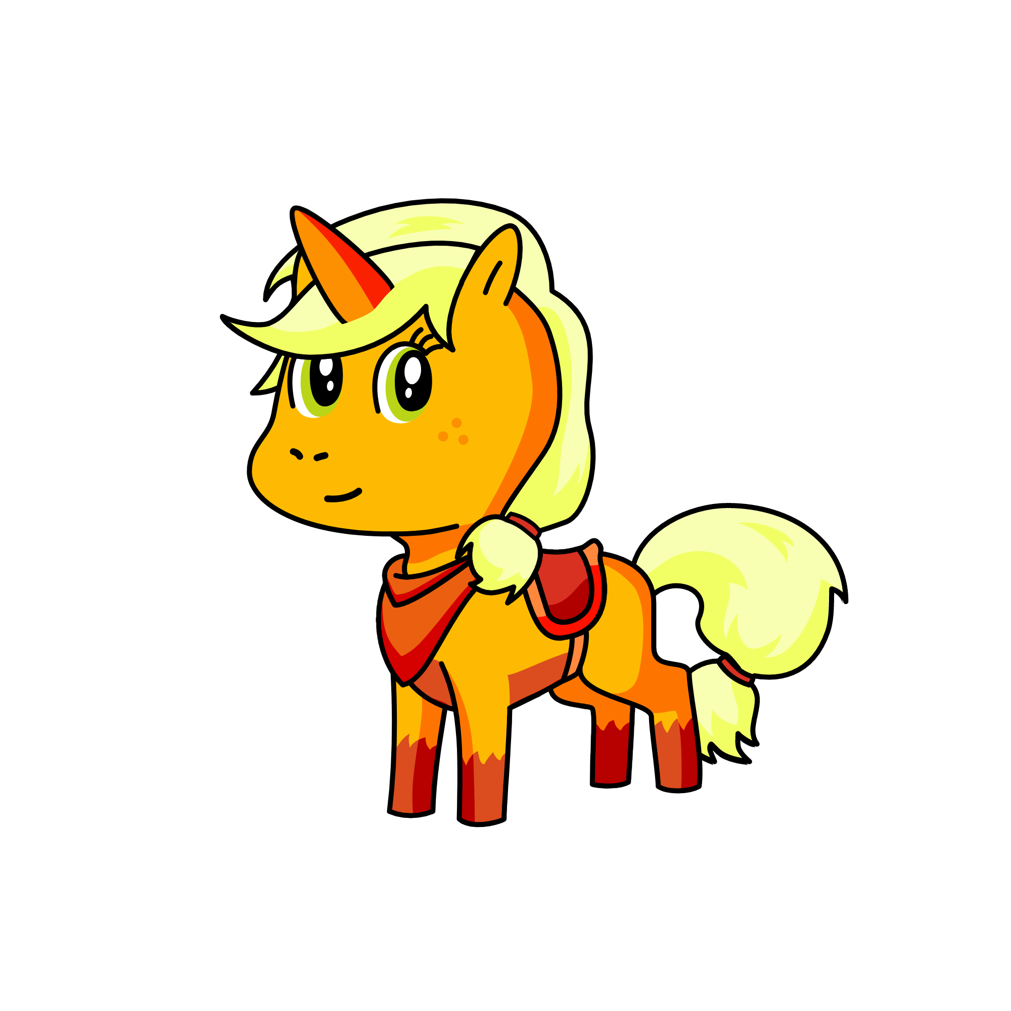 Apple Jack, the unicorn